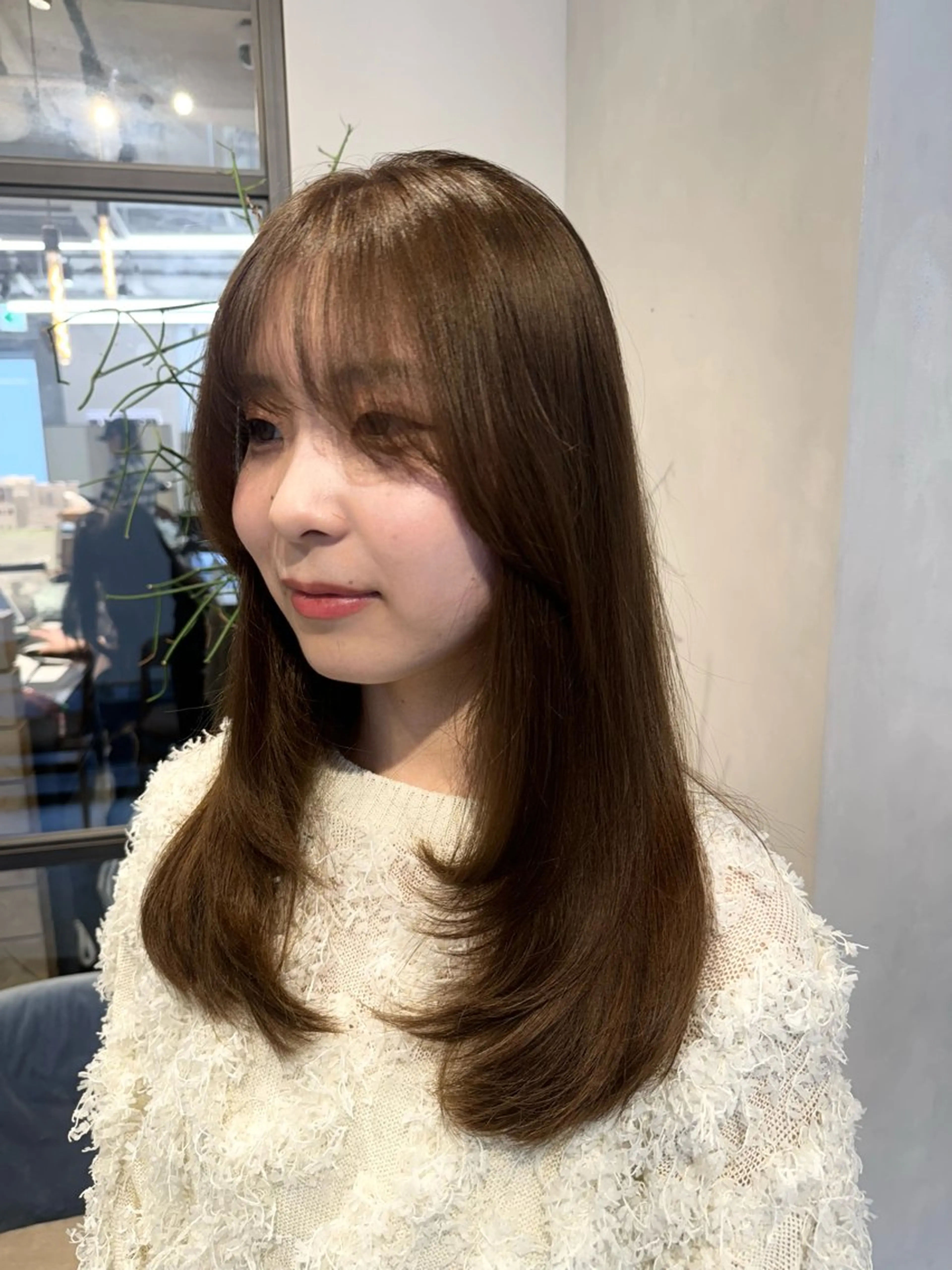 🌱ダメージが気になる方へ🌱似合わせカット＋✨透明感イルミナカラー＋TOKIOトリートメント¥11500の写真