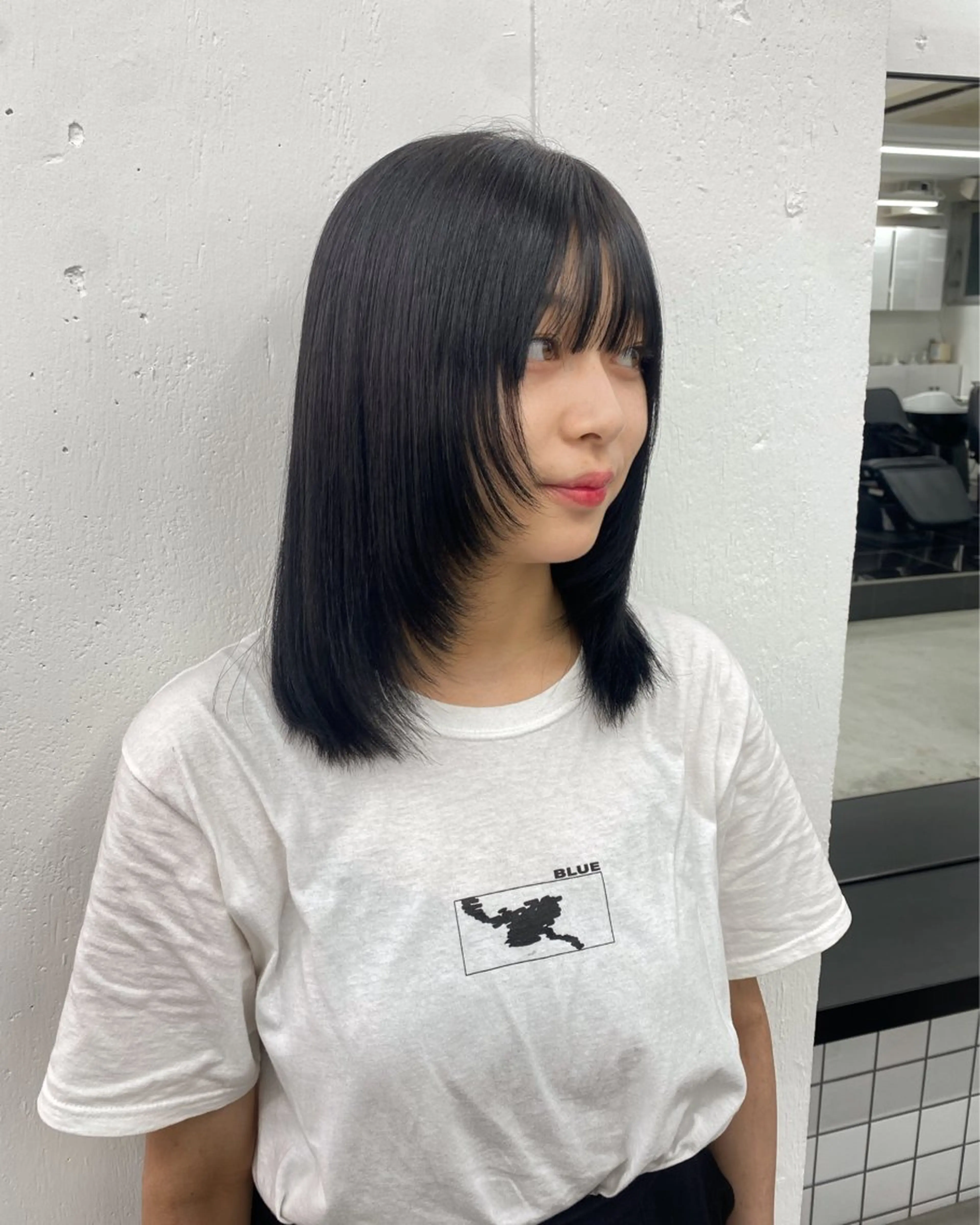 『就活応援📣🎌』暗染めカラー＋トリートメント＋シャンプーブロー🧴の写真