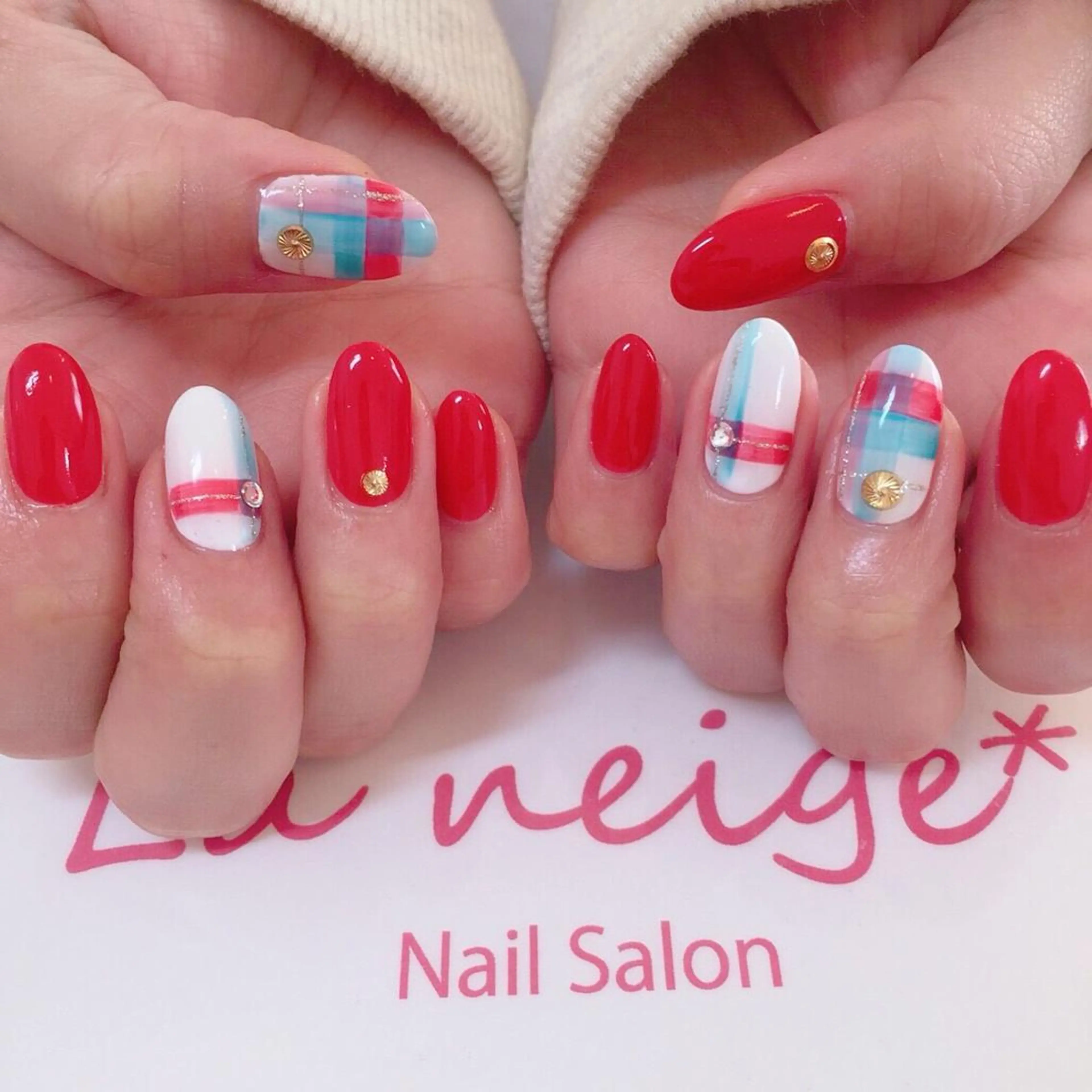 ネイル La neige* yuki 🥯🍑のネイルデザイン