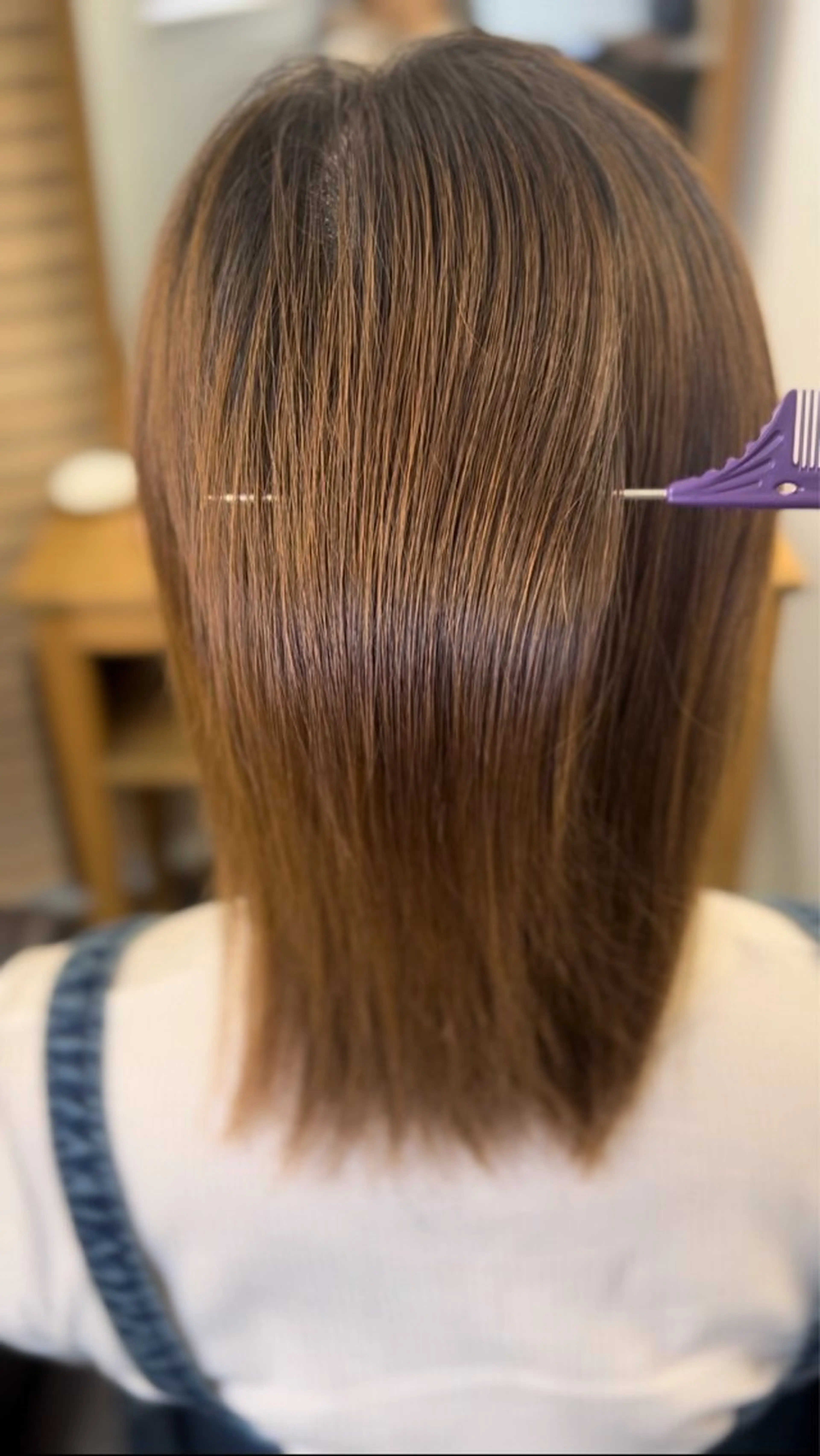 ミディアム GO TODAY SHAiRE SALON所属・美髪矯正/ LISAのヘアスタイル