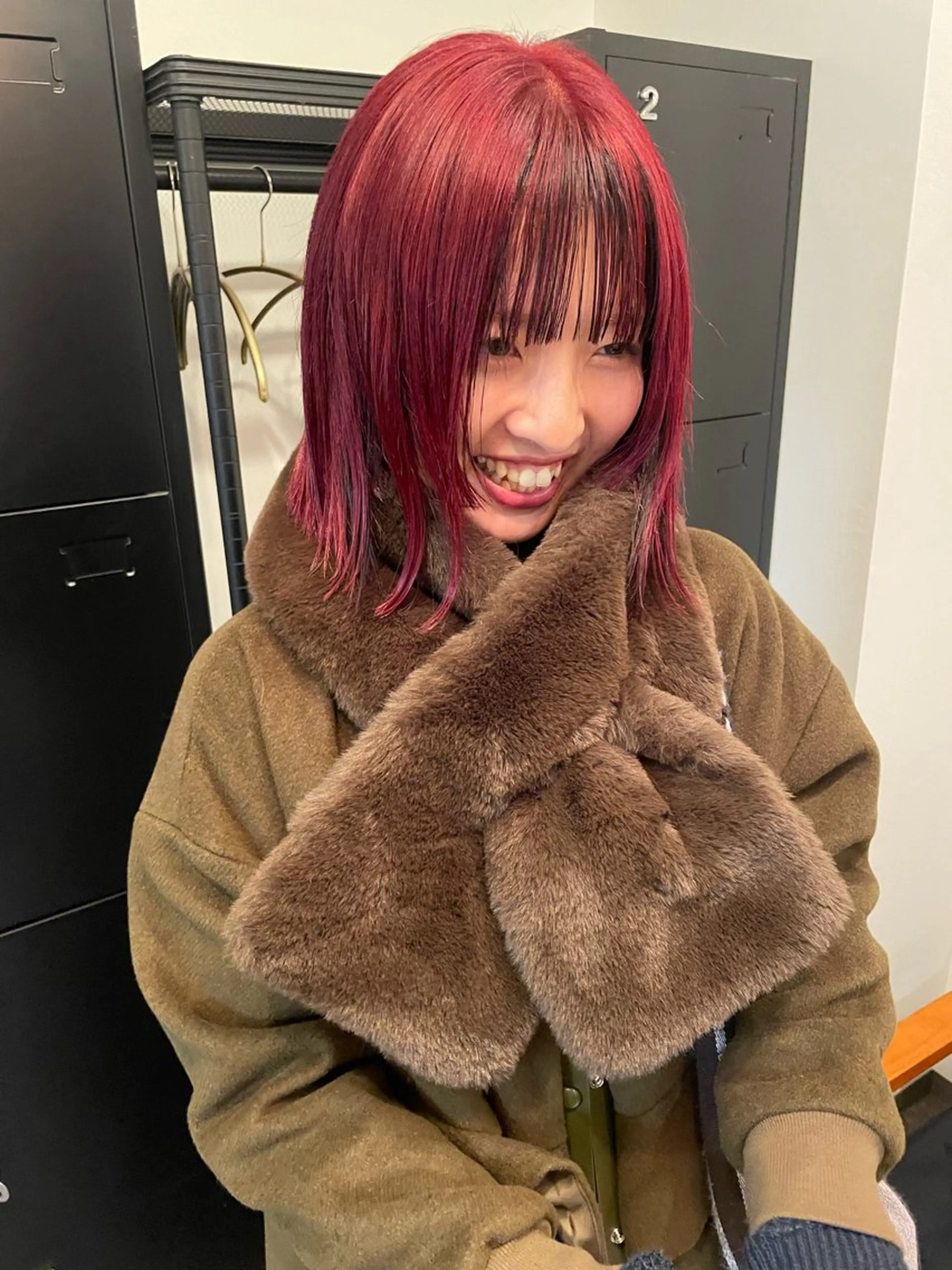 ミディアム カラー カット ヘアカラー トリートメント ZOA classic hair所属・東 みのりのヘアスタイル