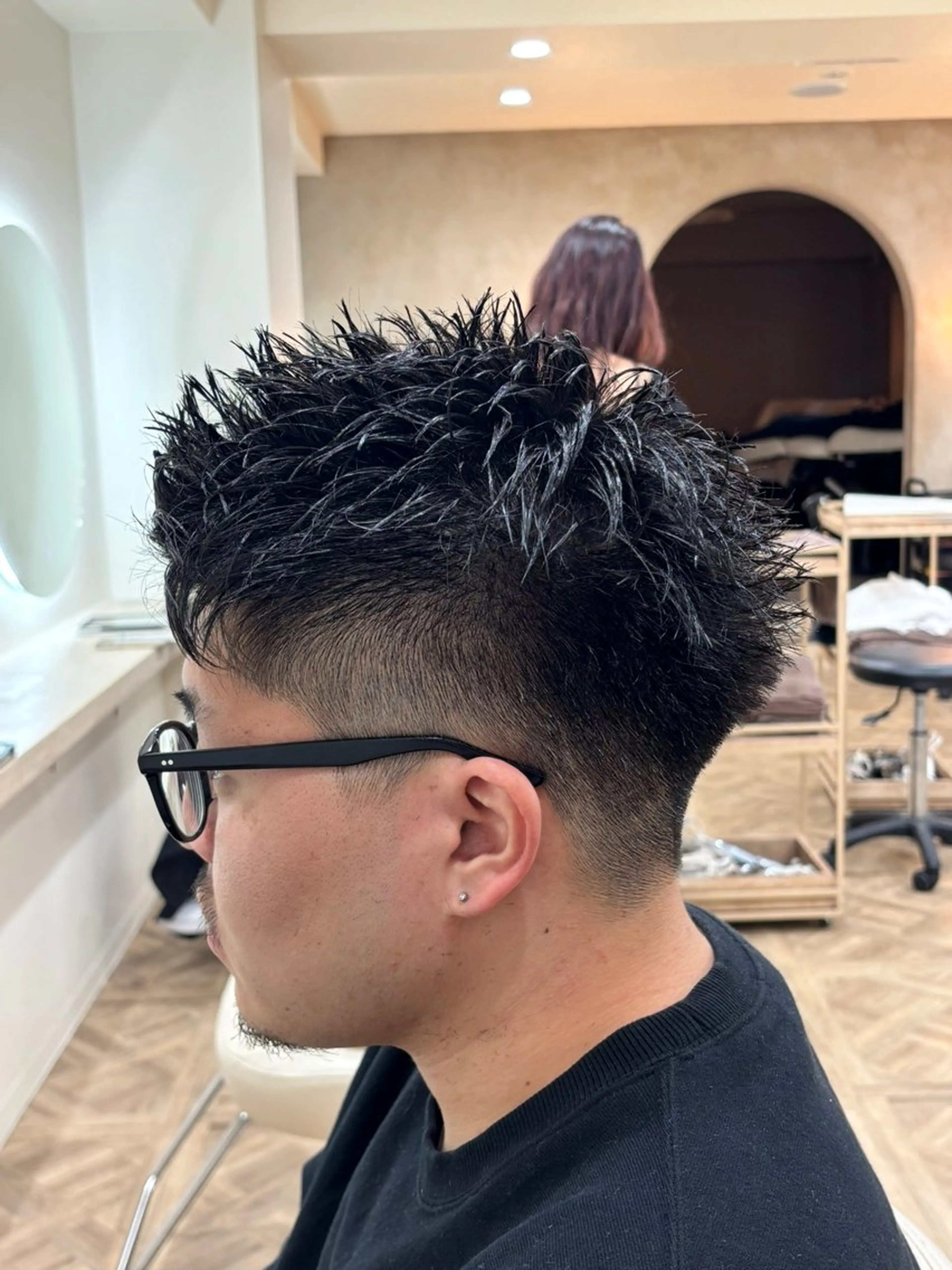 ショート メンズ メンズショート ショートヘア カット トリートメント パーマ職人DAIKI ツイスパ/波巻きのヘアスタイル