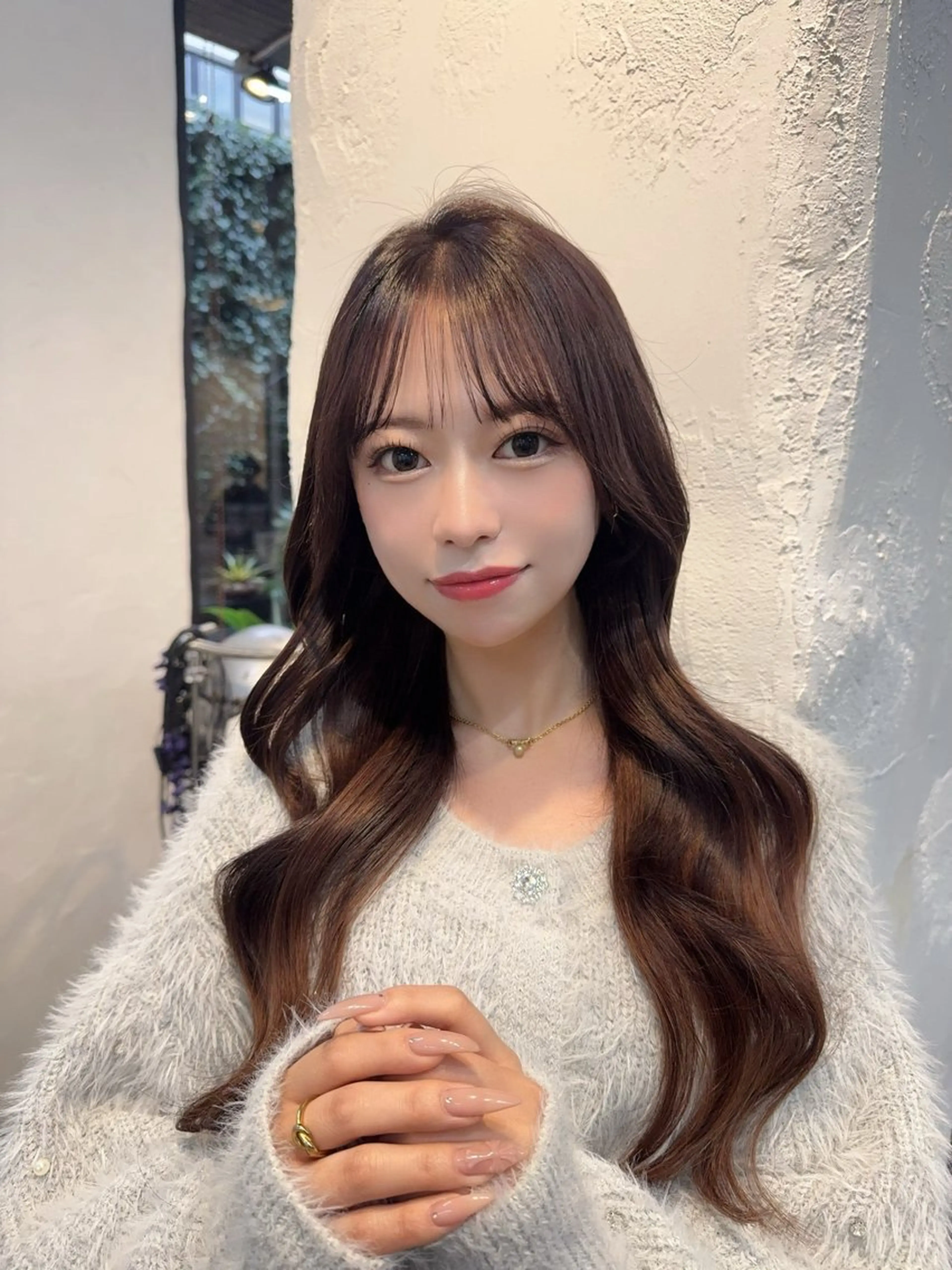 ロング カラー ヘアカラー エクステ ✨最安値✨エクステ カラー🌼つきな🌼のヘアスタイル