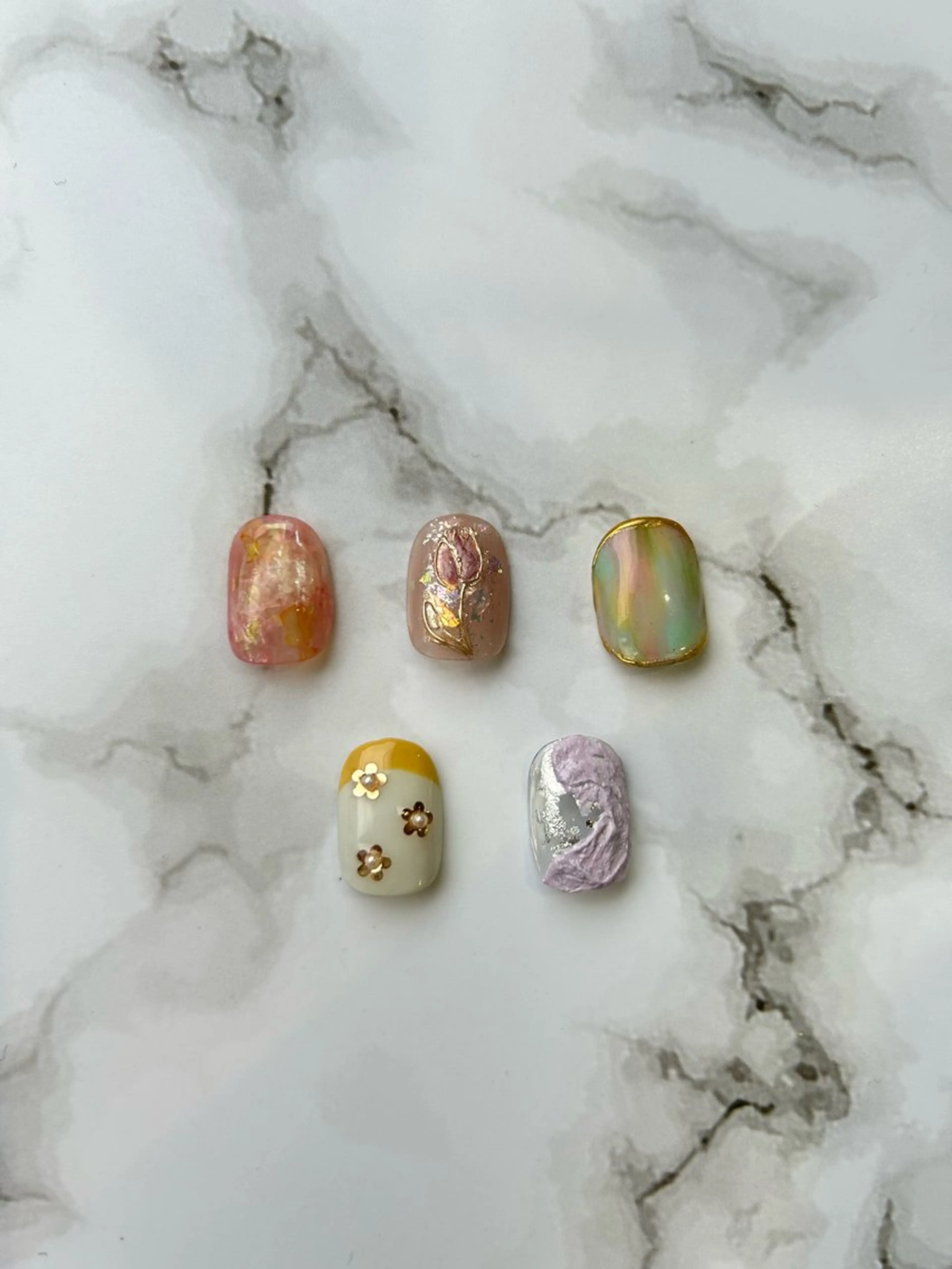 ネイル ハンドネイル Mani cafe nailのネイルデザイン