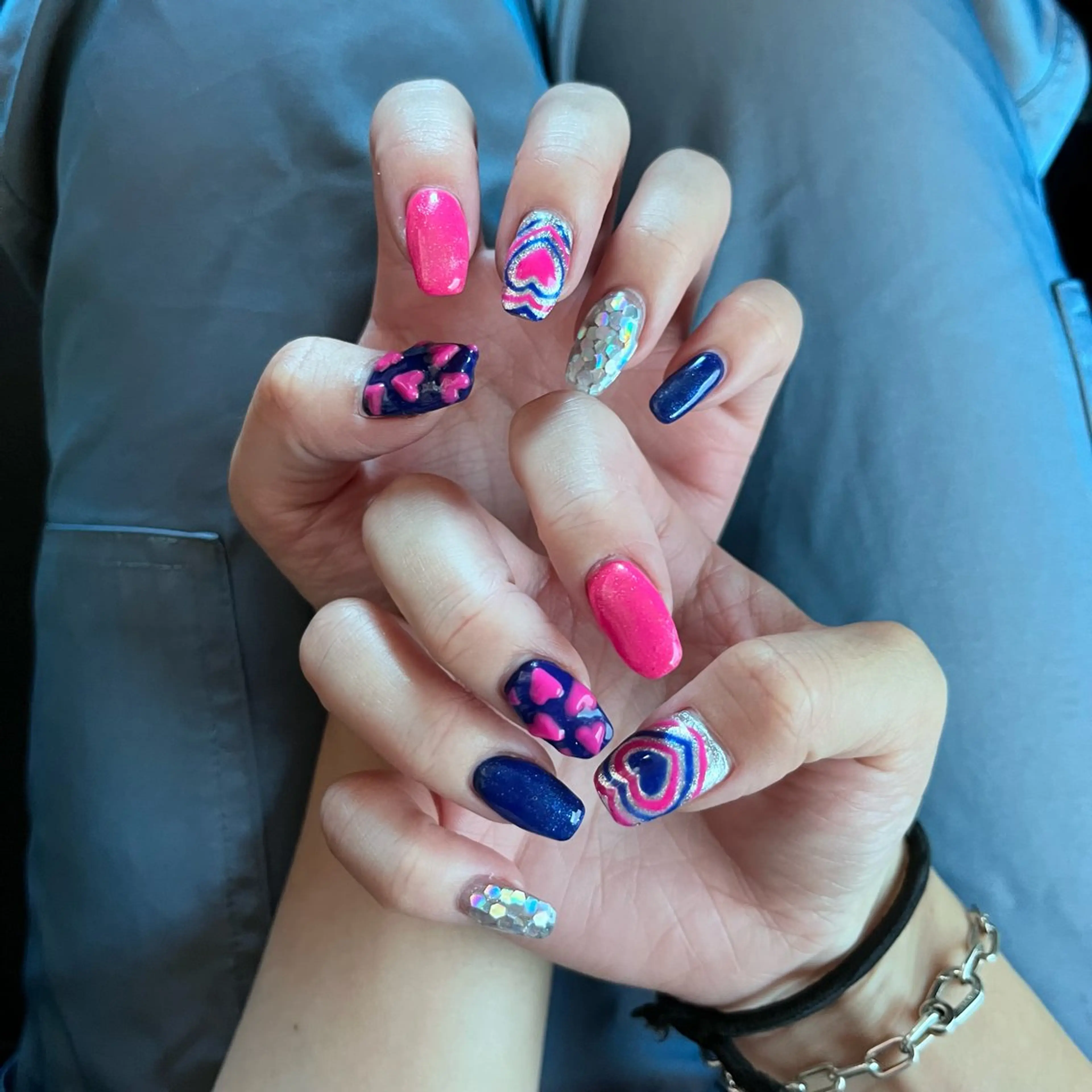 ネイル ハンドネイル 🩶レイナ🩶 color/nailのヘアスタイル