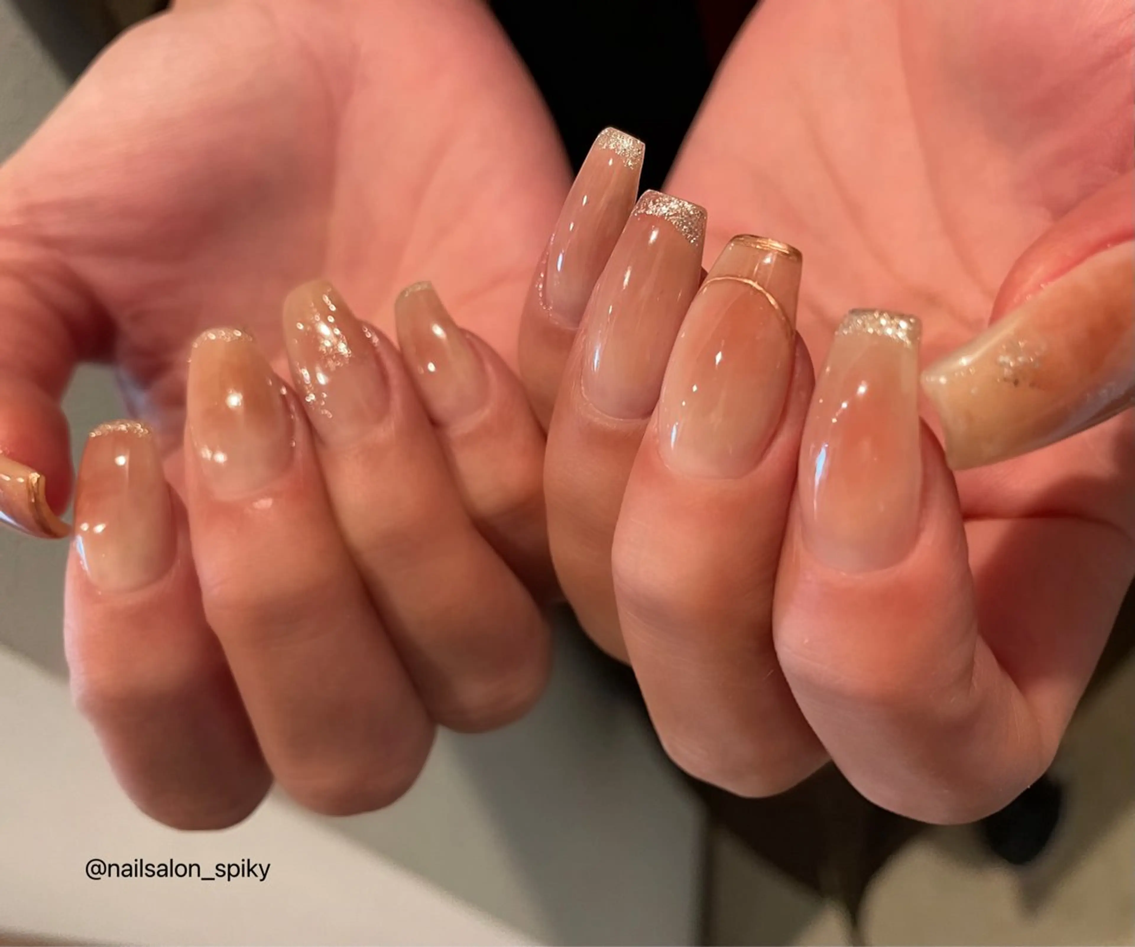 ネイル Spiky とうげ ふうかのネイルデザイン