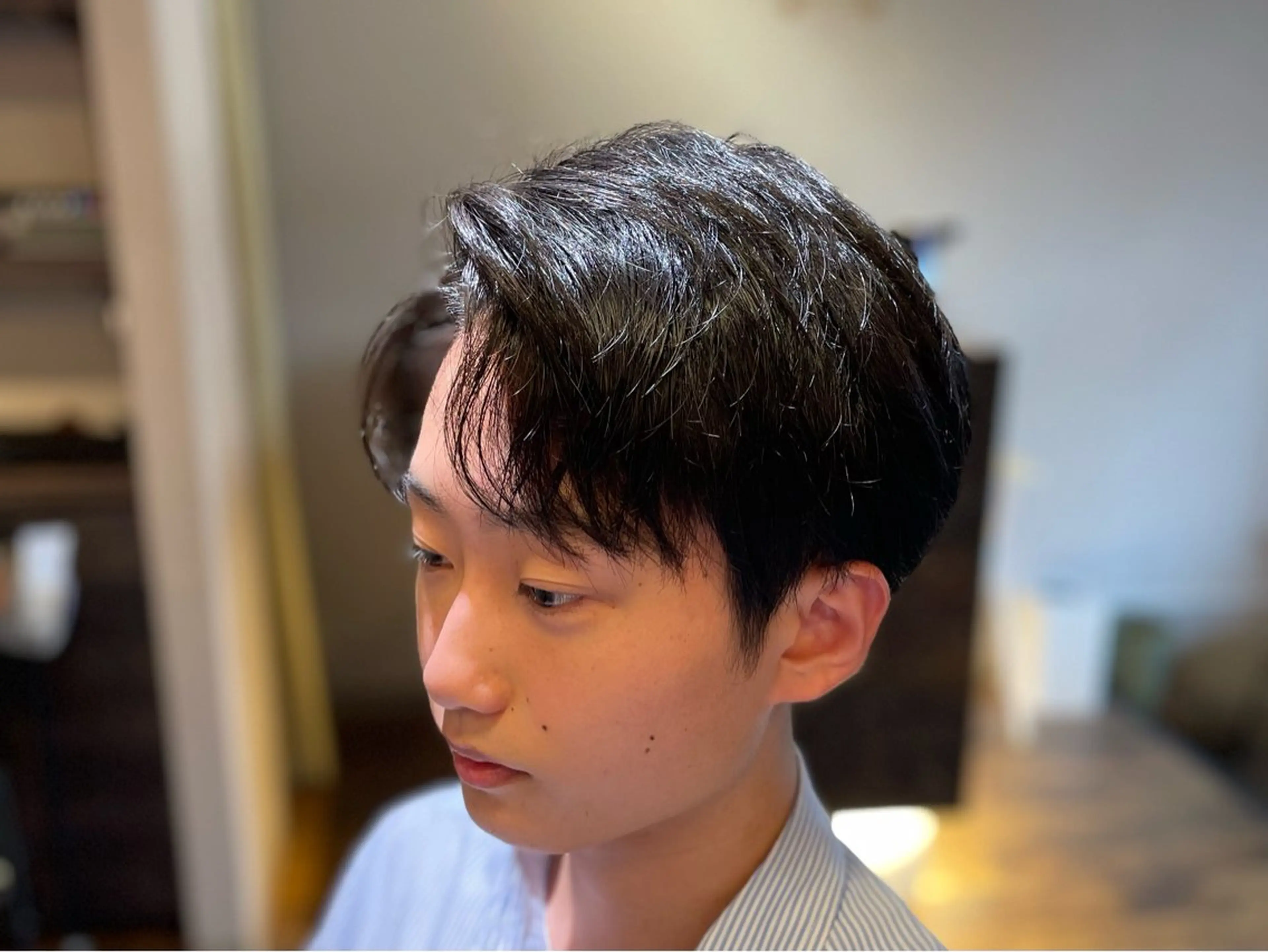 ショート メンズ LoRE hair coordinate 京都駅前店所属・島田 龍生のヘアスタイル