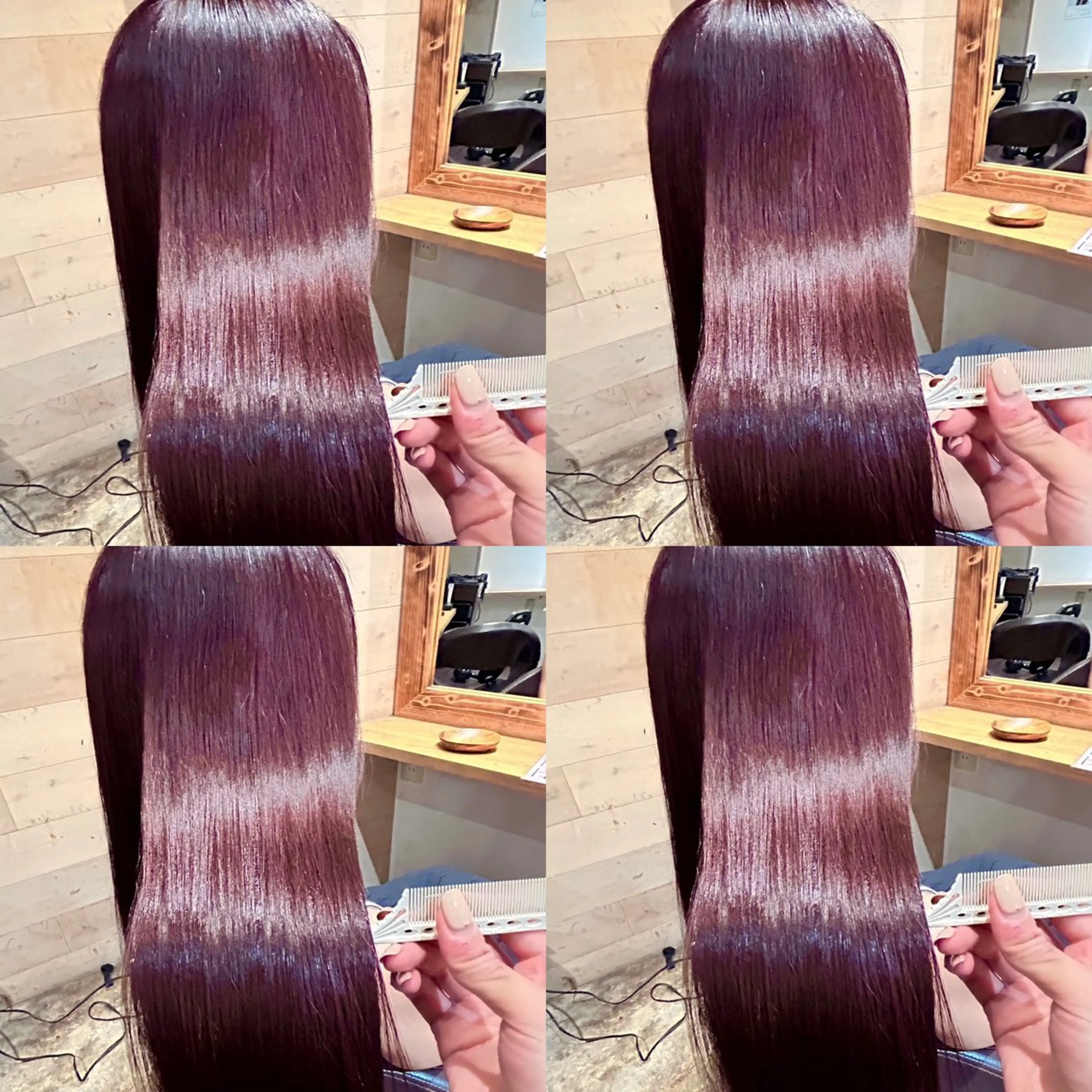 ロング カラー 店長✨️韓国ヘア✖️ 髪質改善カラー／純大のヘアスタイル