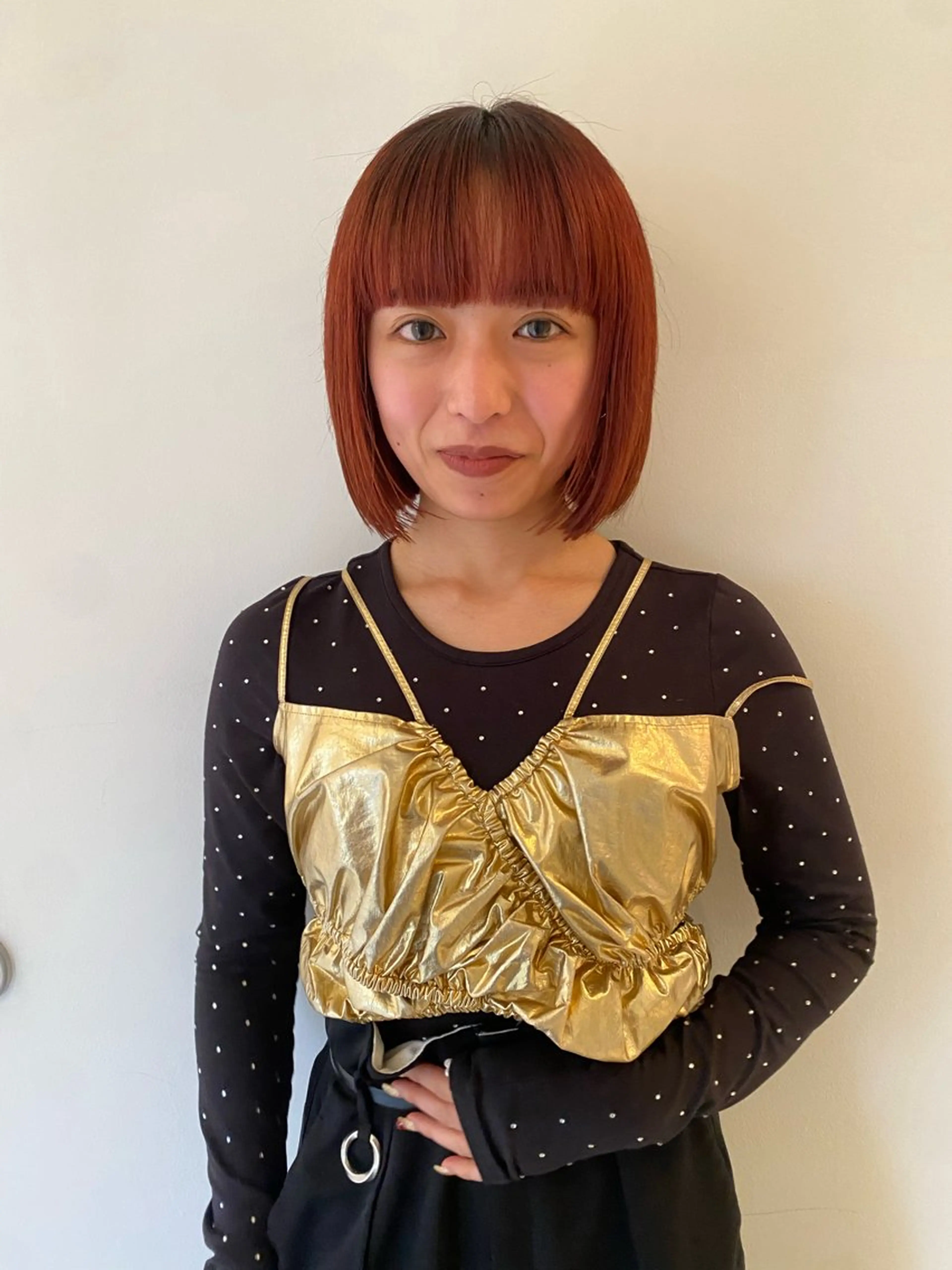 ミディアム カット ヘアカラー Tomoka🐶🌟 似合わせカット✂︎のヘアスタイル