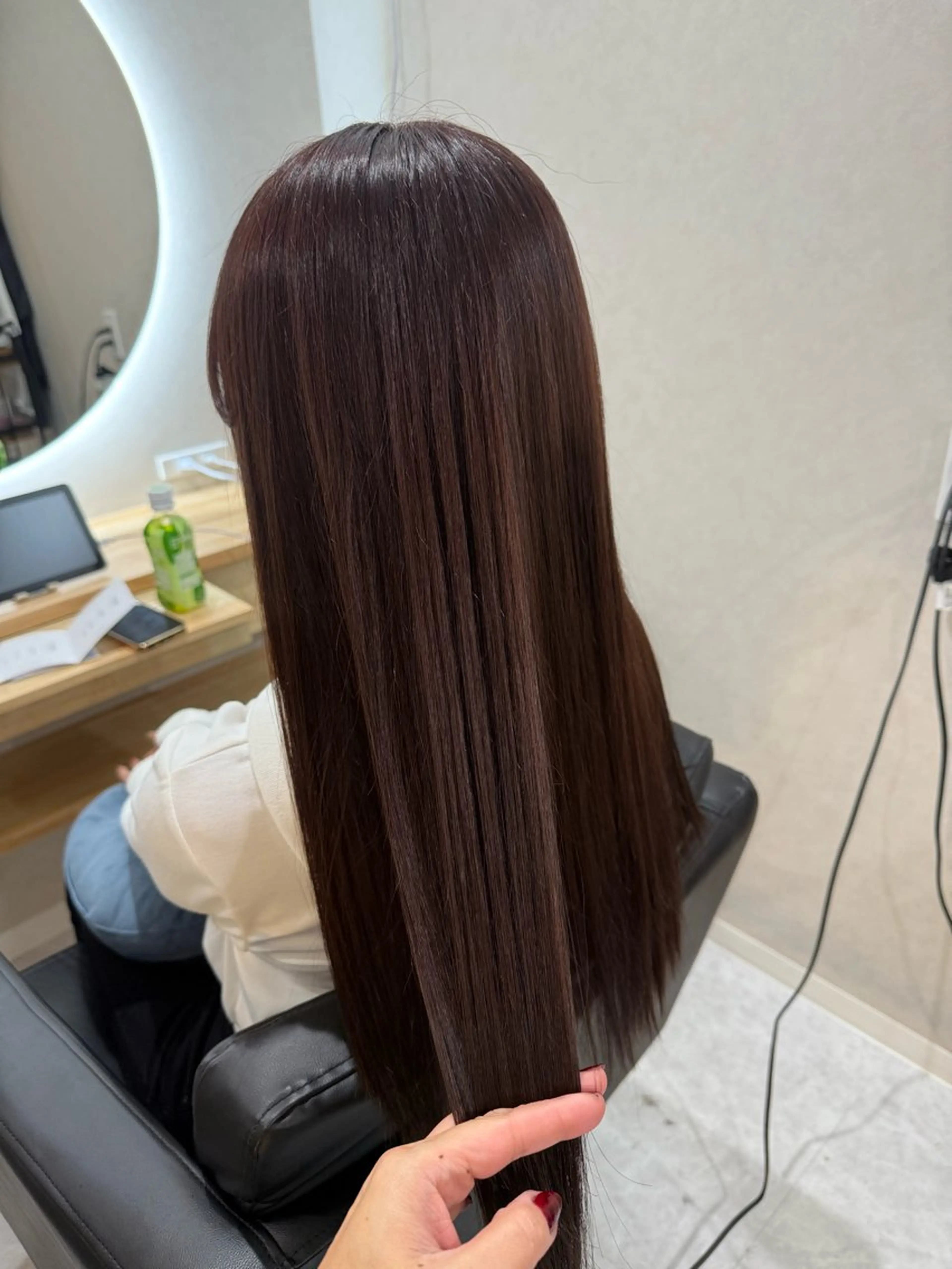 ロング カット ヘアカラー トリートメント ヘッドスパ 髪質改善&Spa fee南越谷2号店所属・髪質改善/南越谷/ 山岸彩夏のヘアスタイル