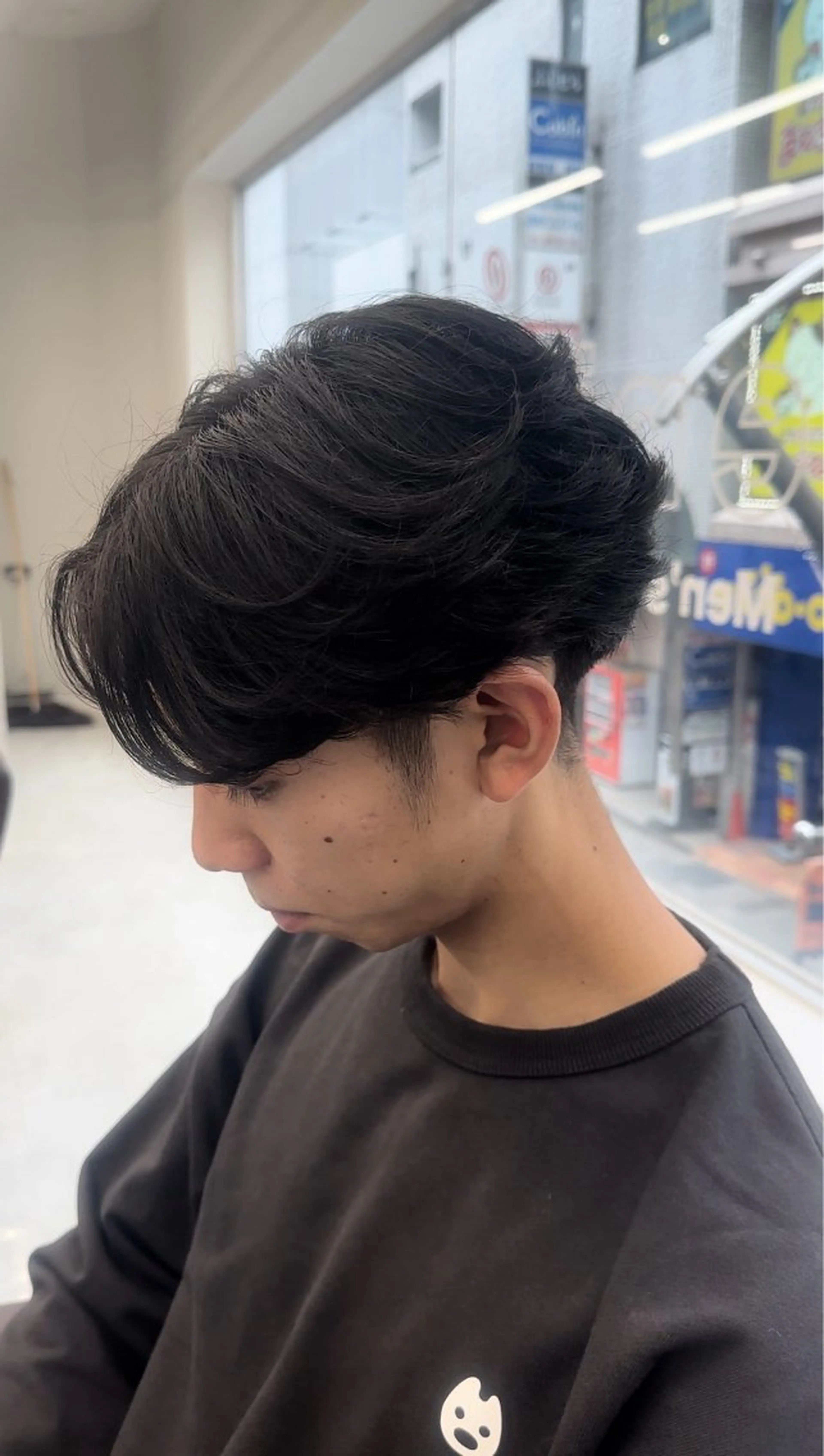 メンズ カット ニュアンス/フェザー /ウルフ/伶馬のヘアスタイル