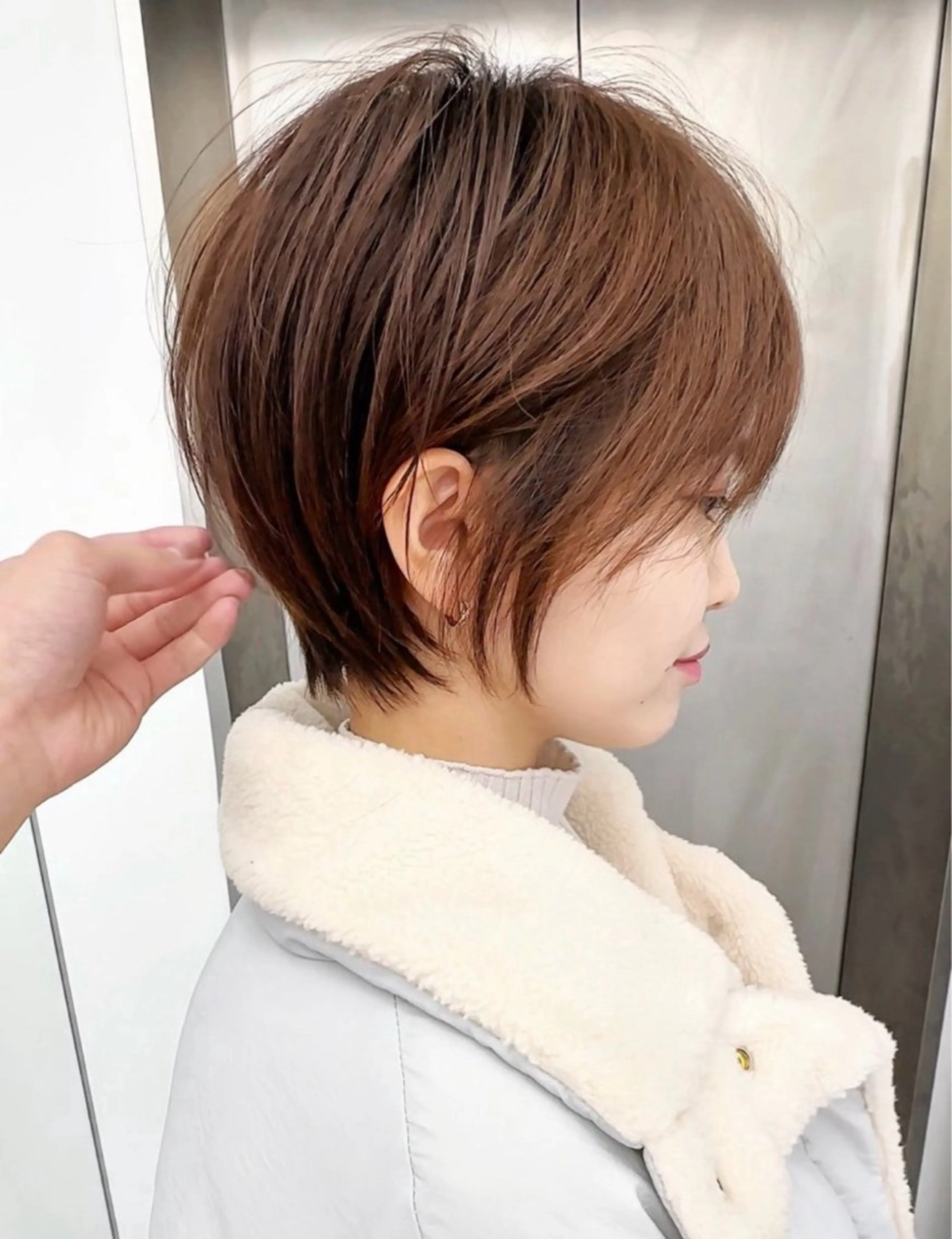 ショート カラー ショートヘア カット ヘアカラー VIEW WEST所属・心斎橋/ショート /ボブ/似合わせのヘアスタイル