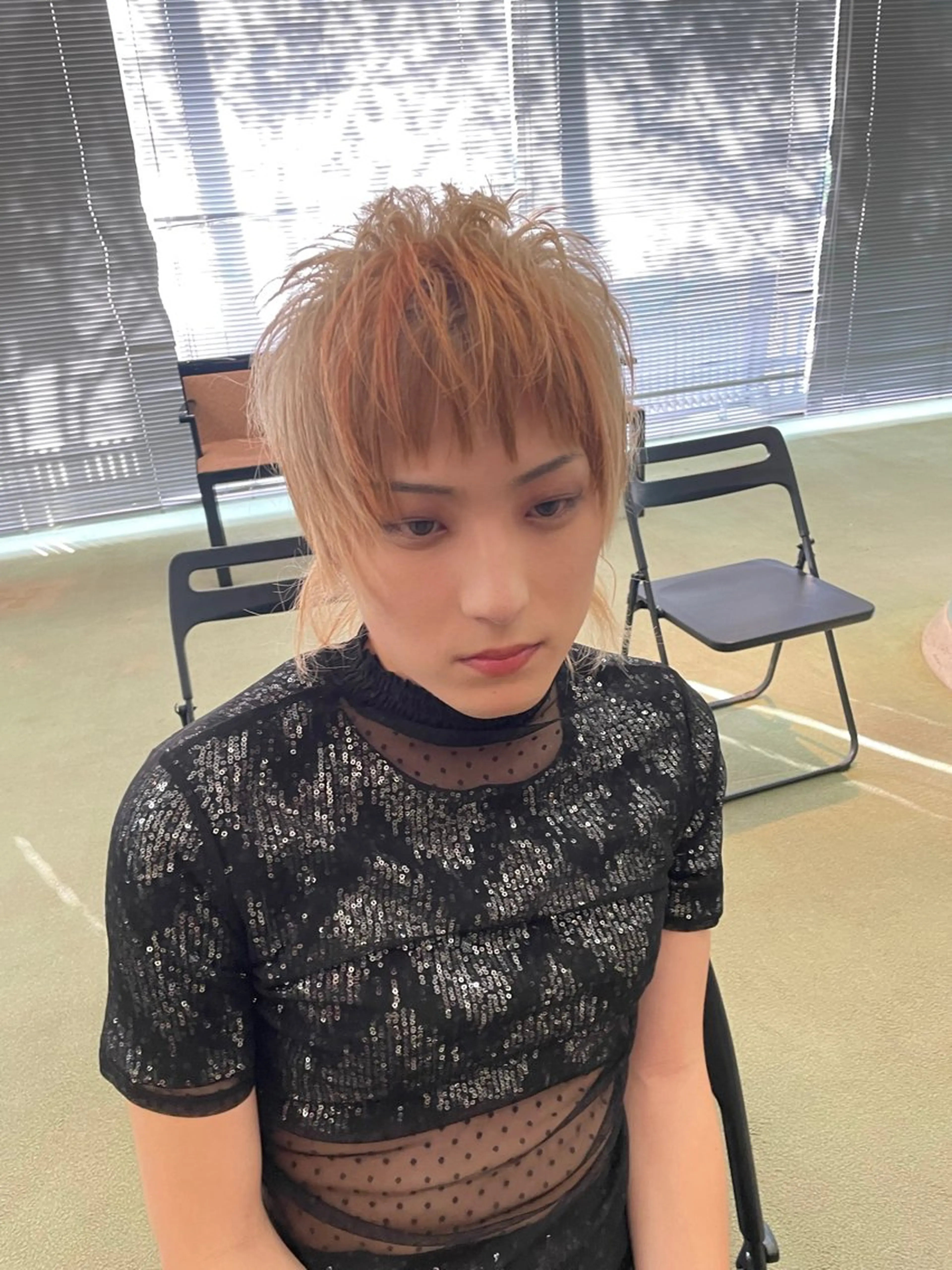 カラー メンズ 浦田 悠真のヘアスタイル