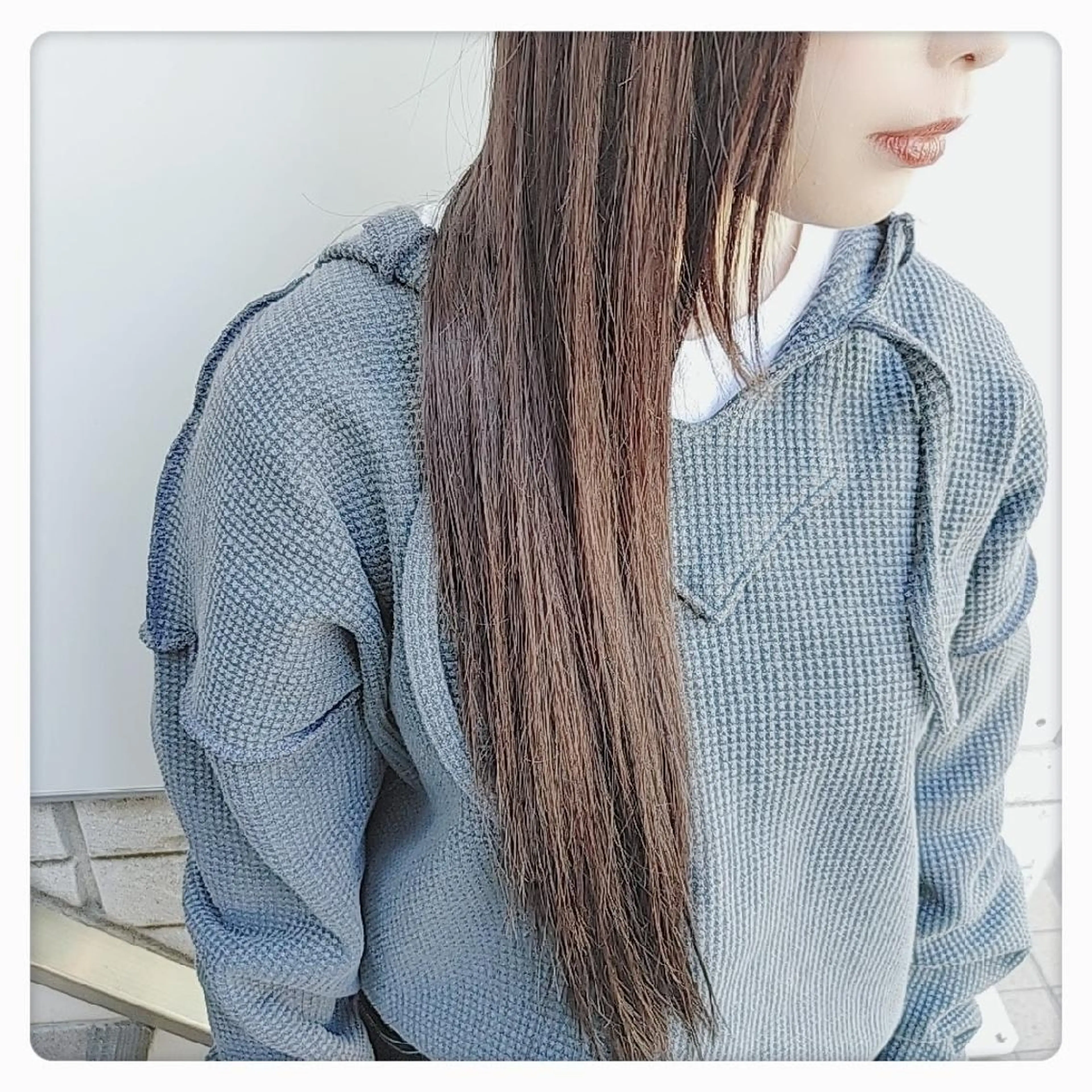 セミロング シールエクステ エクステ ハネエクステ表参道/ 羽エクステSpicaのヘアスタイル