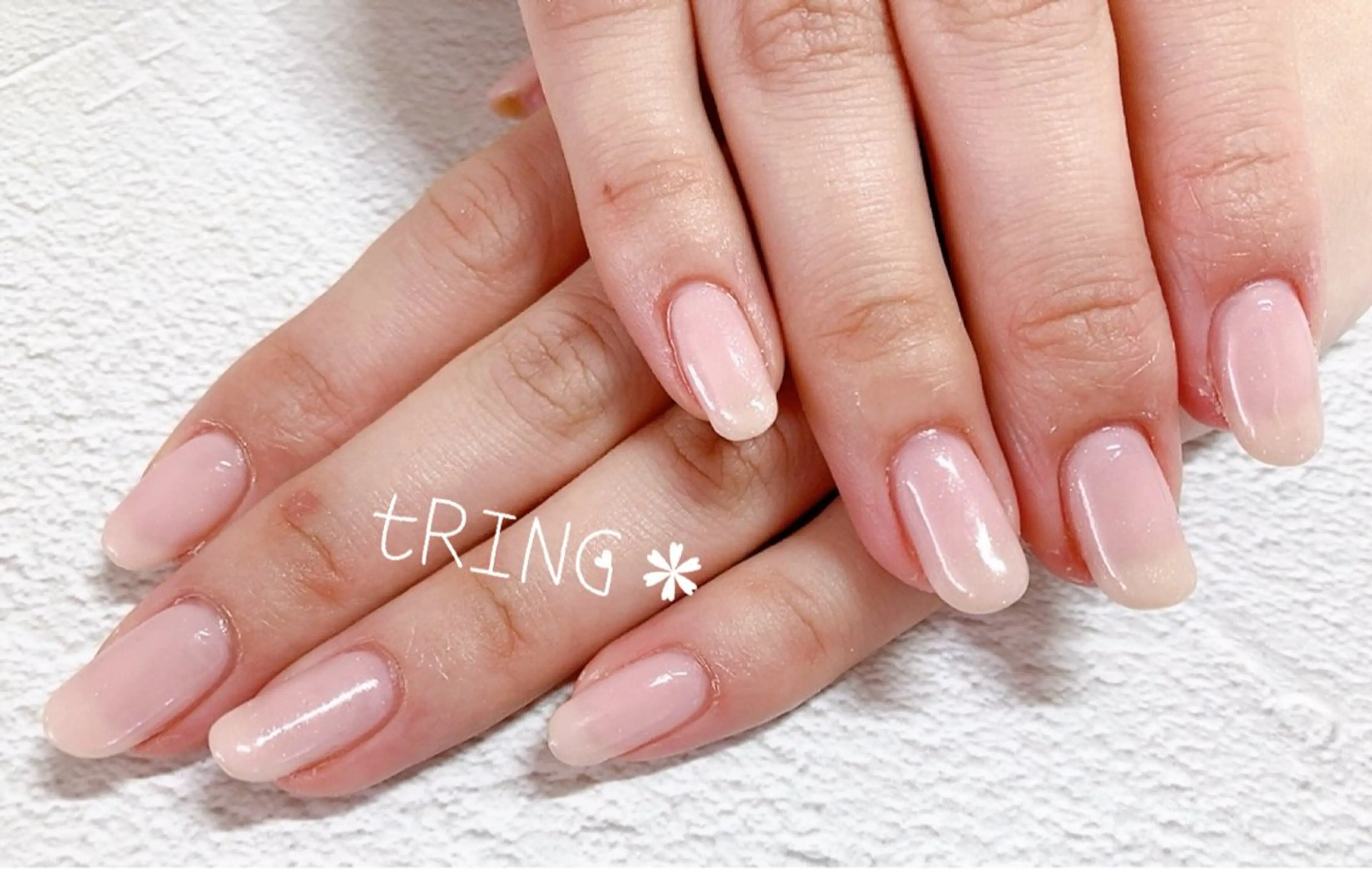 ネイル ハンドネイル tRING＊ しいの木台のネイルデザイン