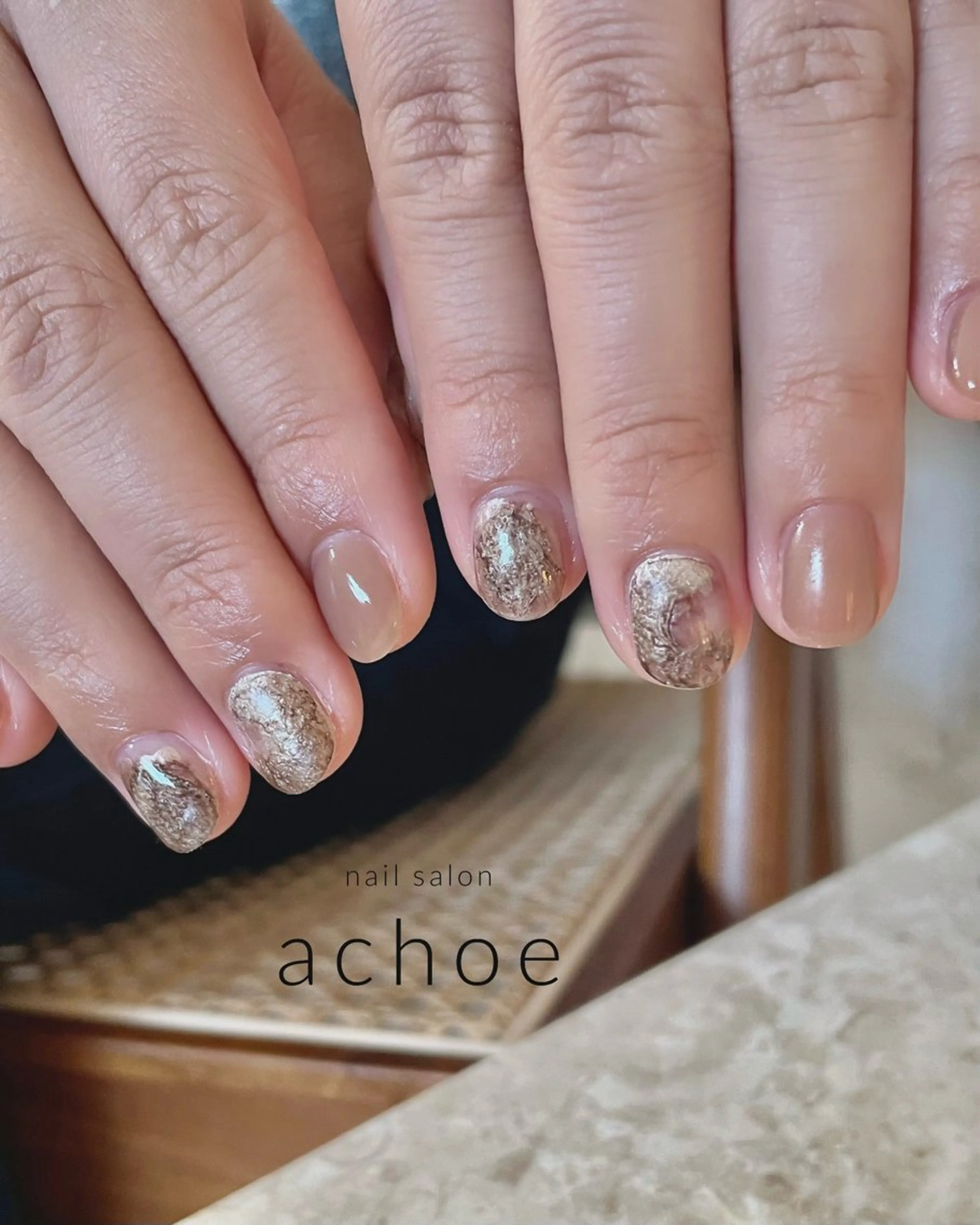 ネイル ハンドネイル "achoe" コエ HARUNAのネイルデザイン