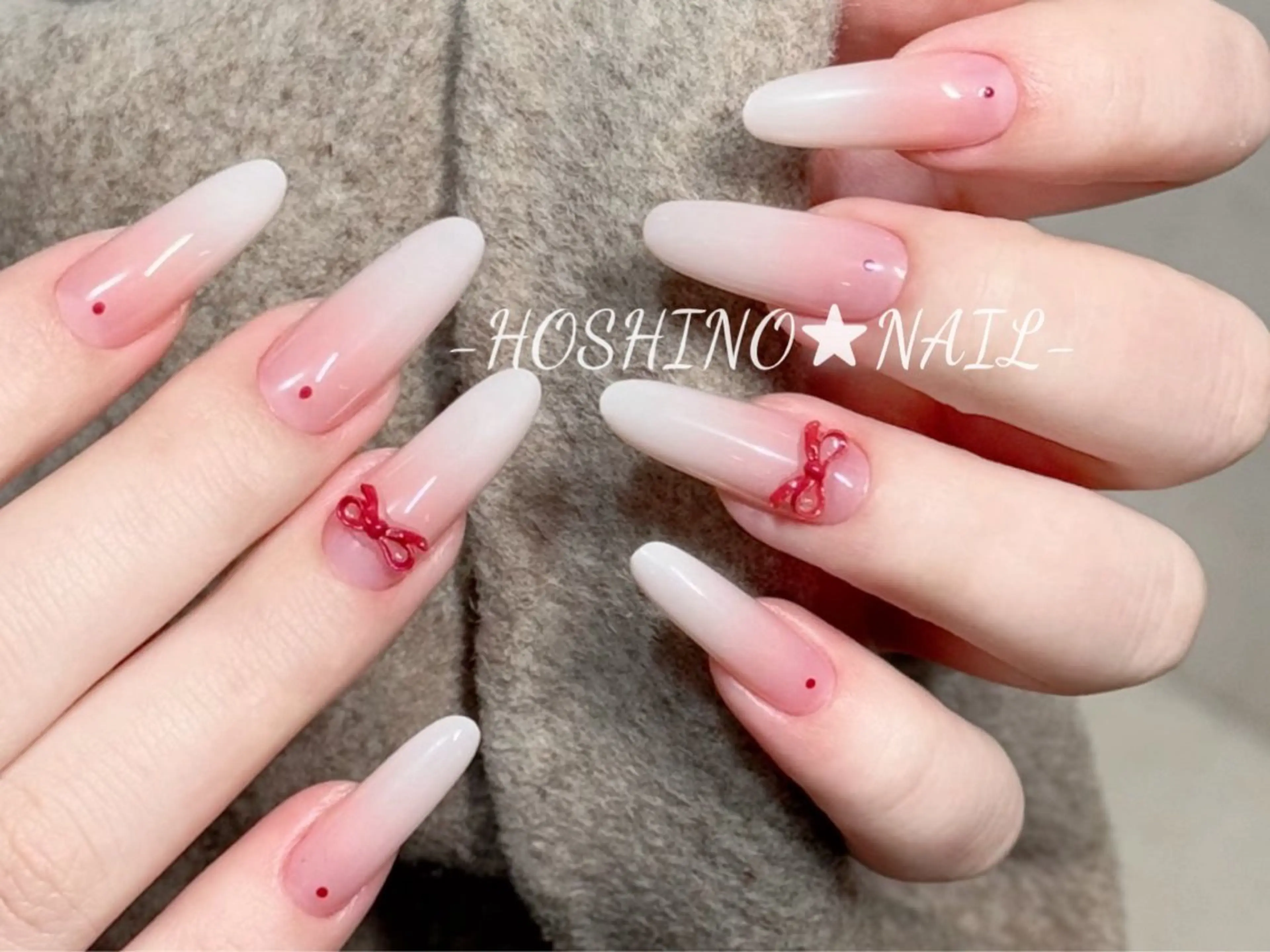 ネイル オーロラネイル チークネイル ドット フットネイル フレンチネイル ハンドネイル ★HOSHINO NAIL★新宿店のネイルデザイン