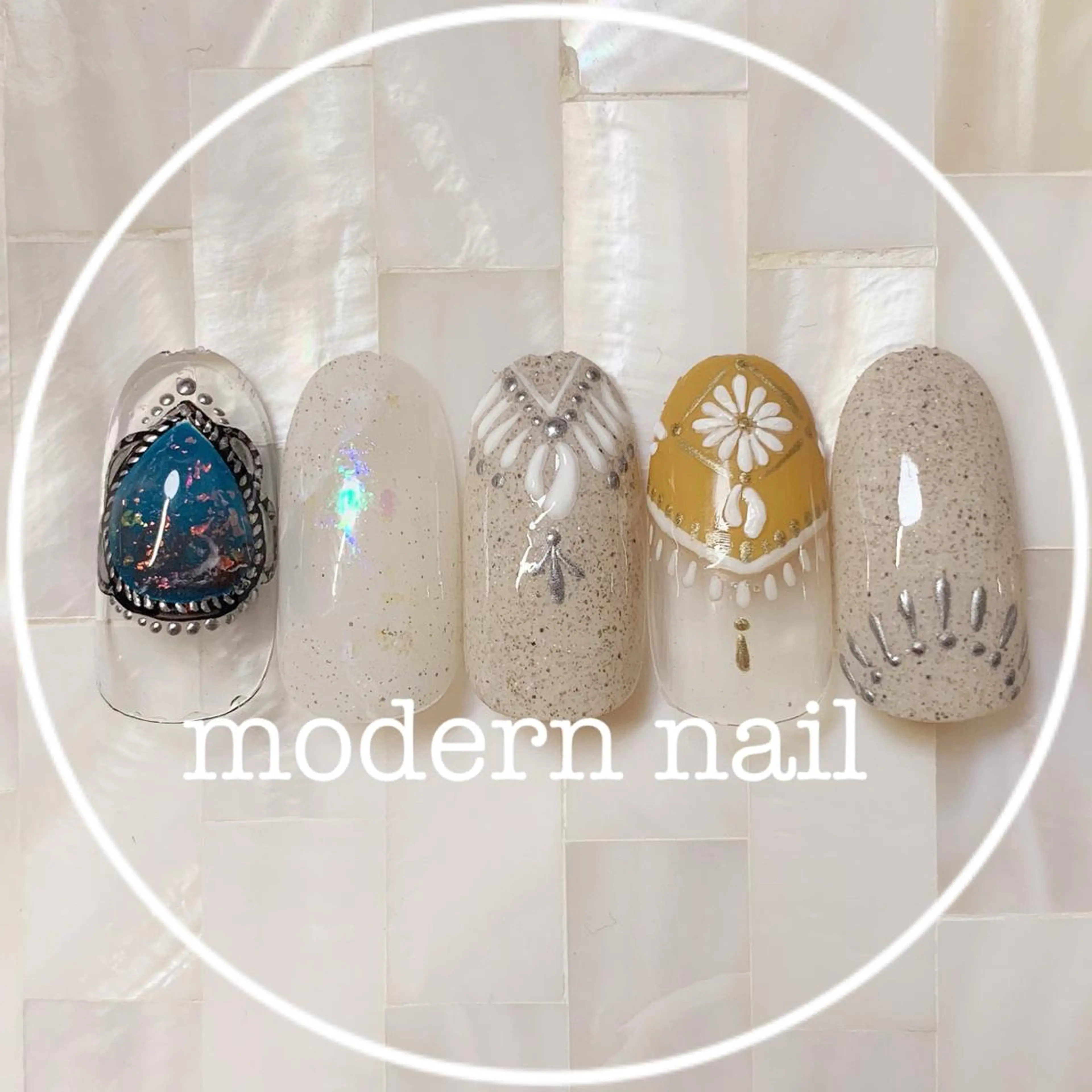 ネイル アートネイル 小川 玲奈のネイルデザイン