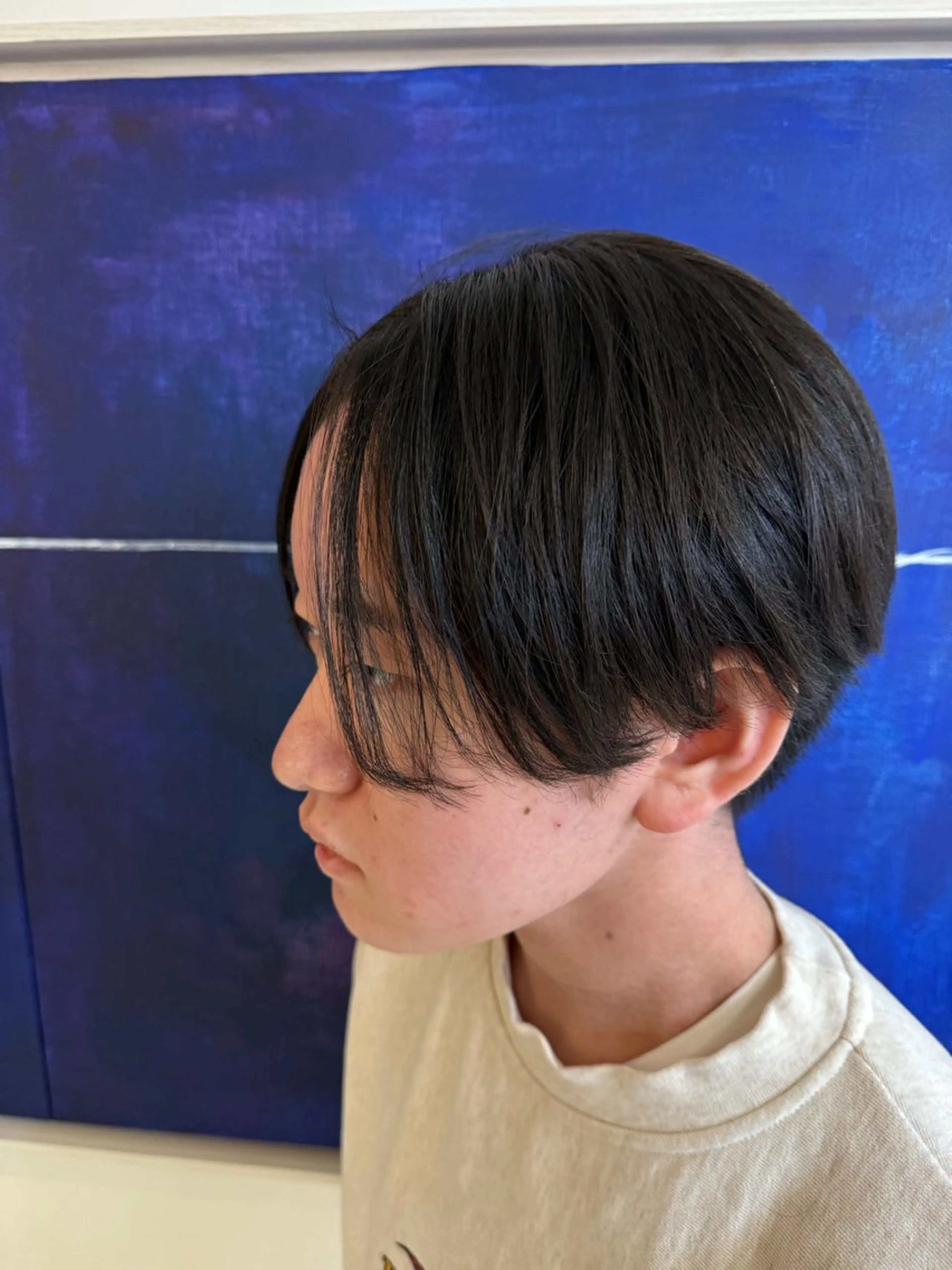 メンズ縮毛矯正の写真