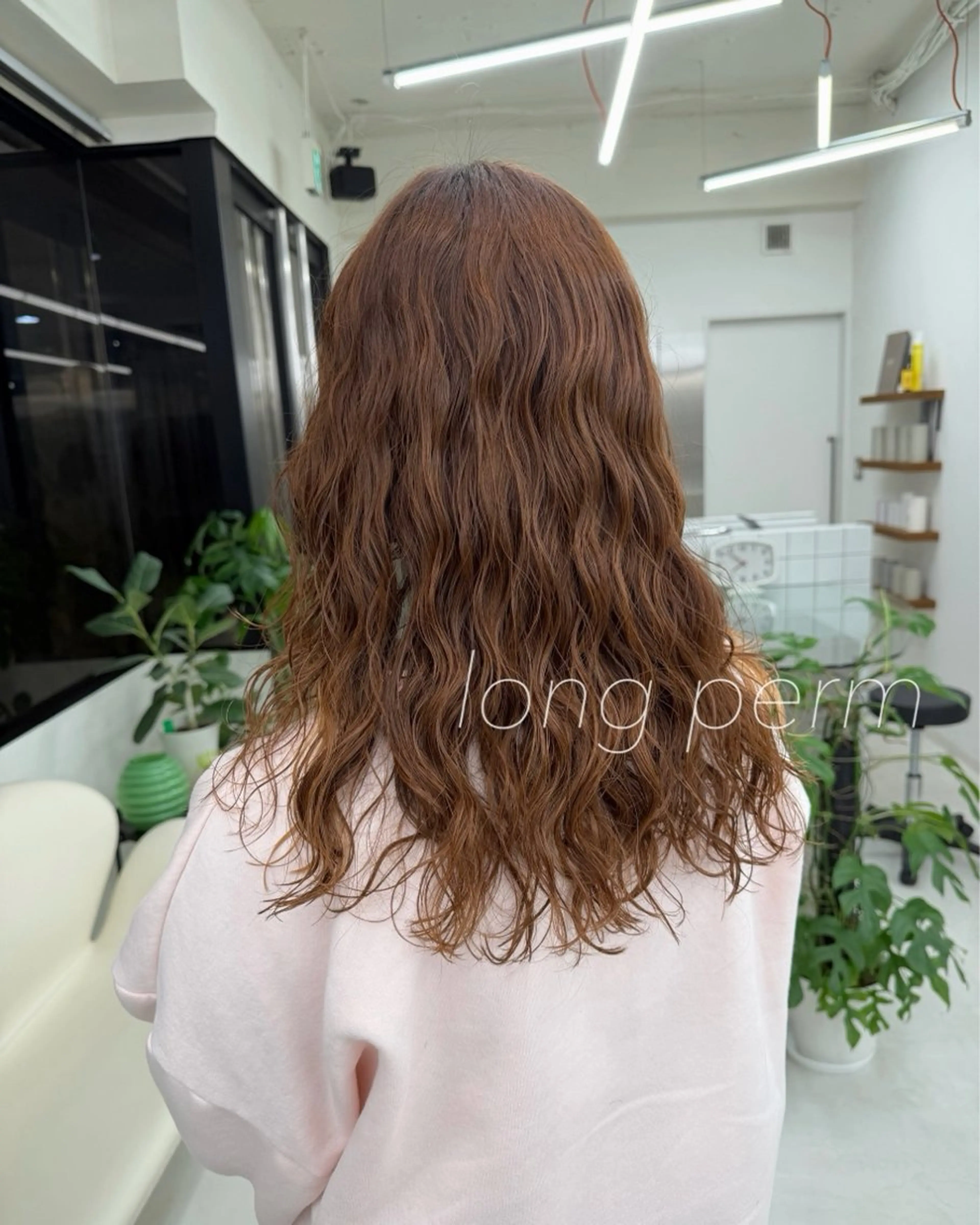 セミロング パーマ セミロングパーマ デジタルパーマ カット パーマ トリートメント 【表参道】Ruri デジタルパーマのヘアスタイル