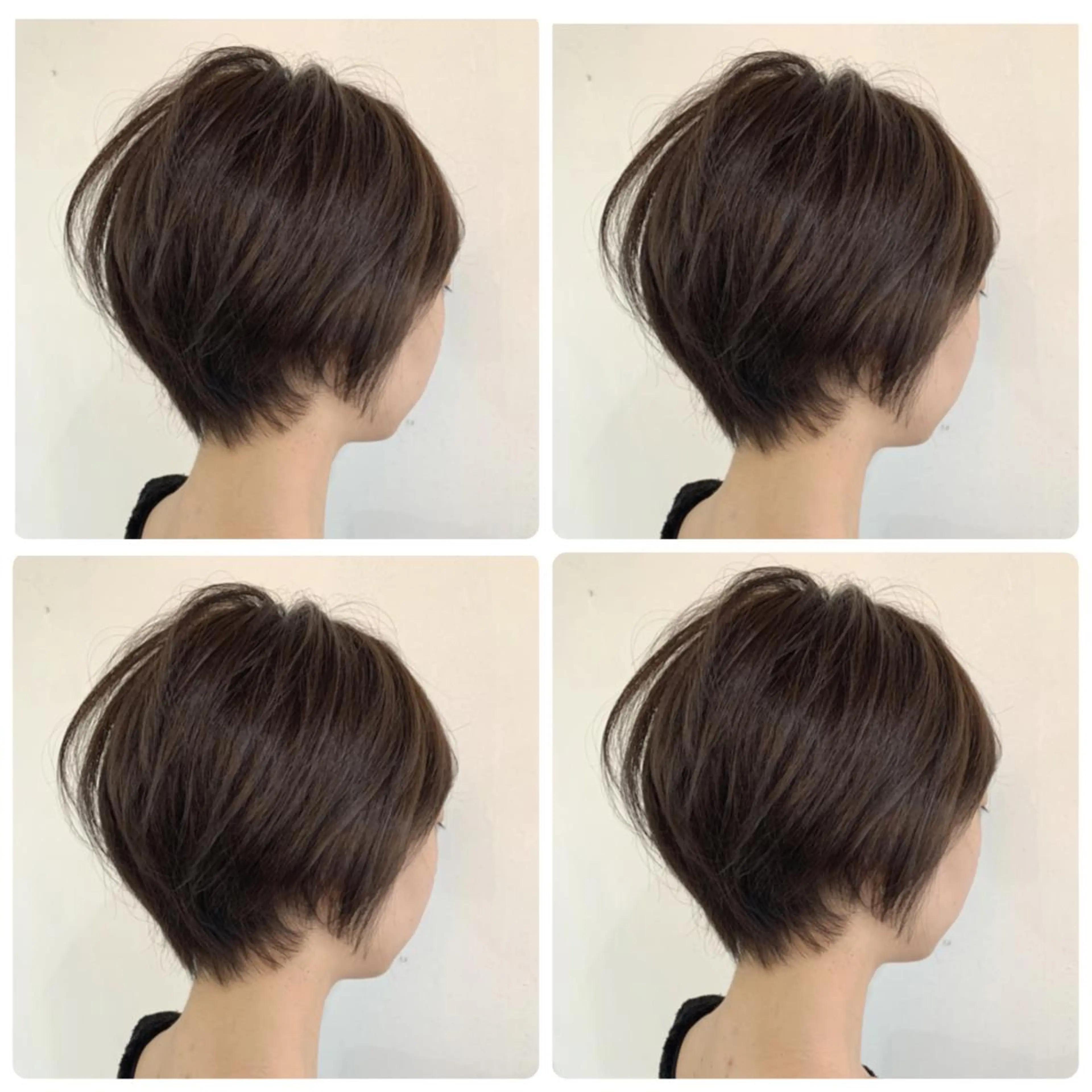 ショート カット トリートメント 京都大人女性ショート 徒歩1分/秋山のヘアスタイル