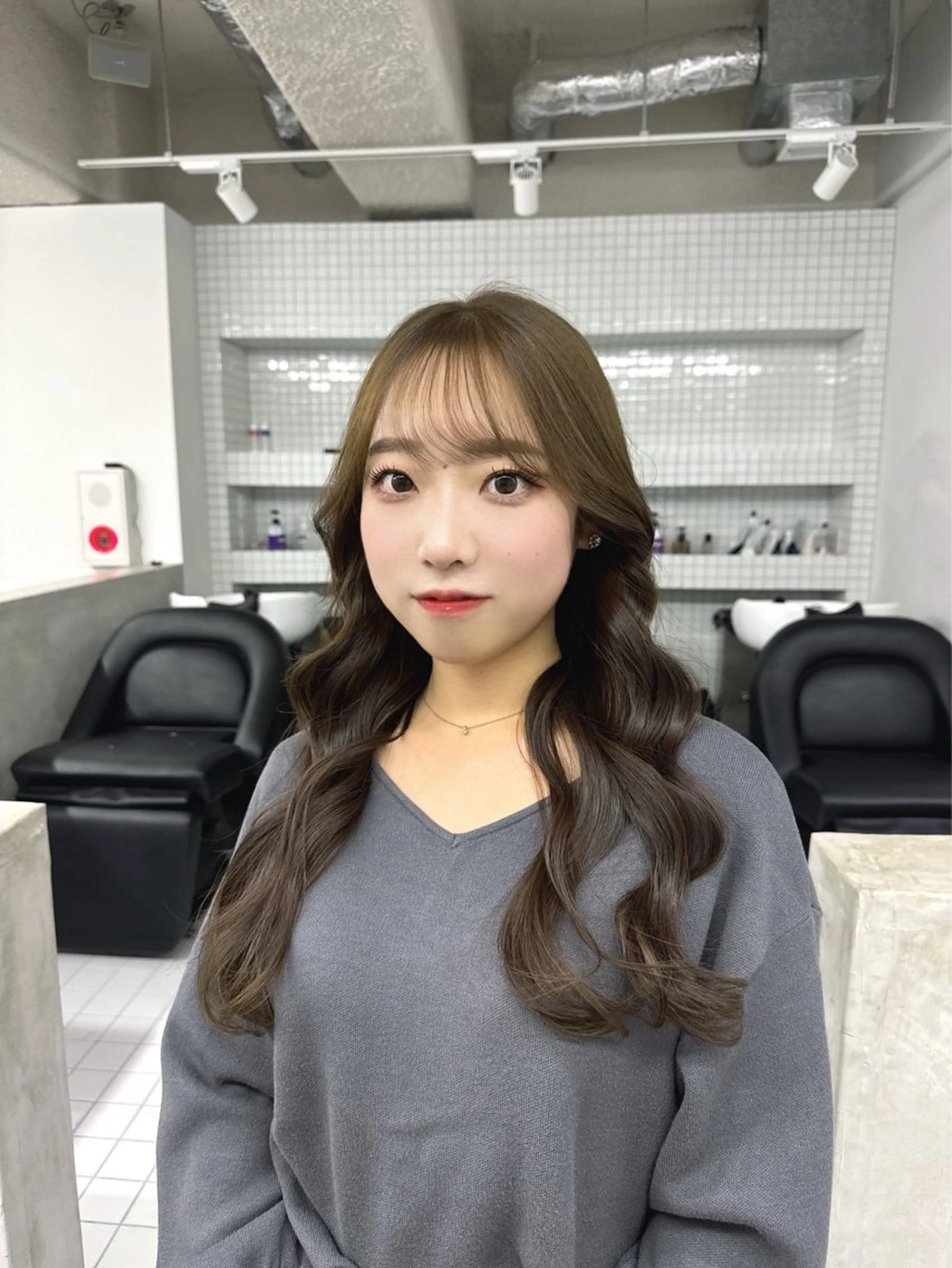 ロング カラー ハイトーン/ピンク カラー/めい🎀のヘアスタイル