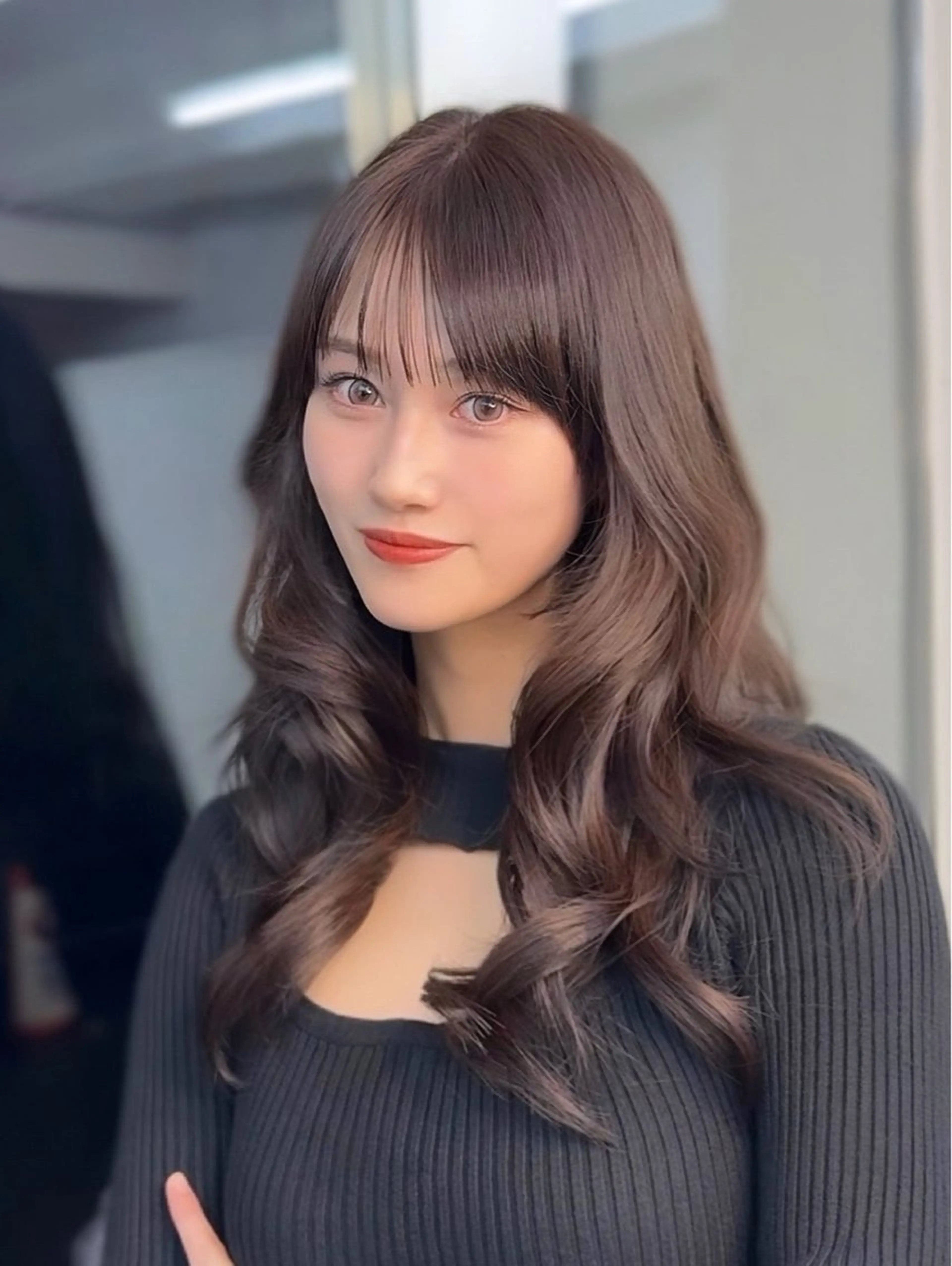 セミロング カラー カット ヘアカラー トリートメント 🦋韓国系指名No1 店長/圓山 祐也🦋のヘアスタイル