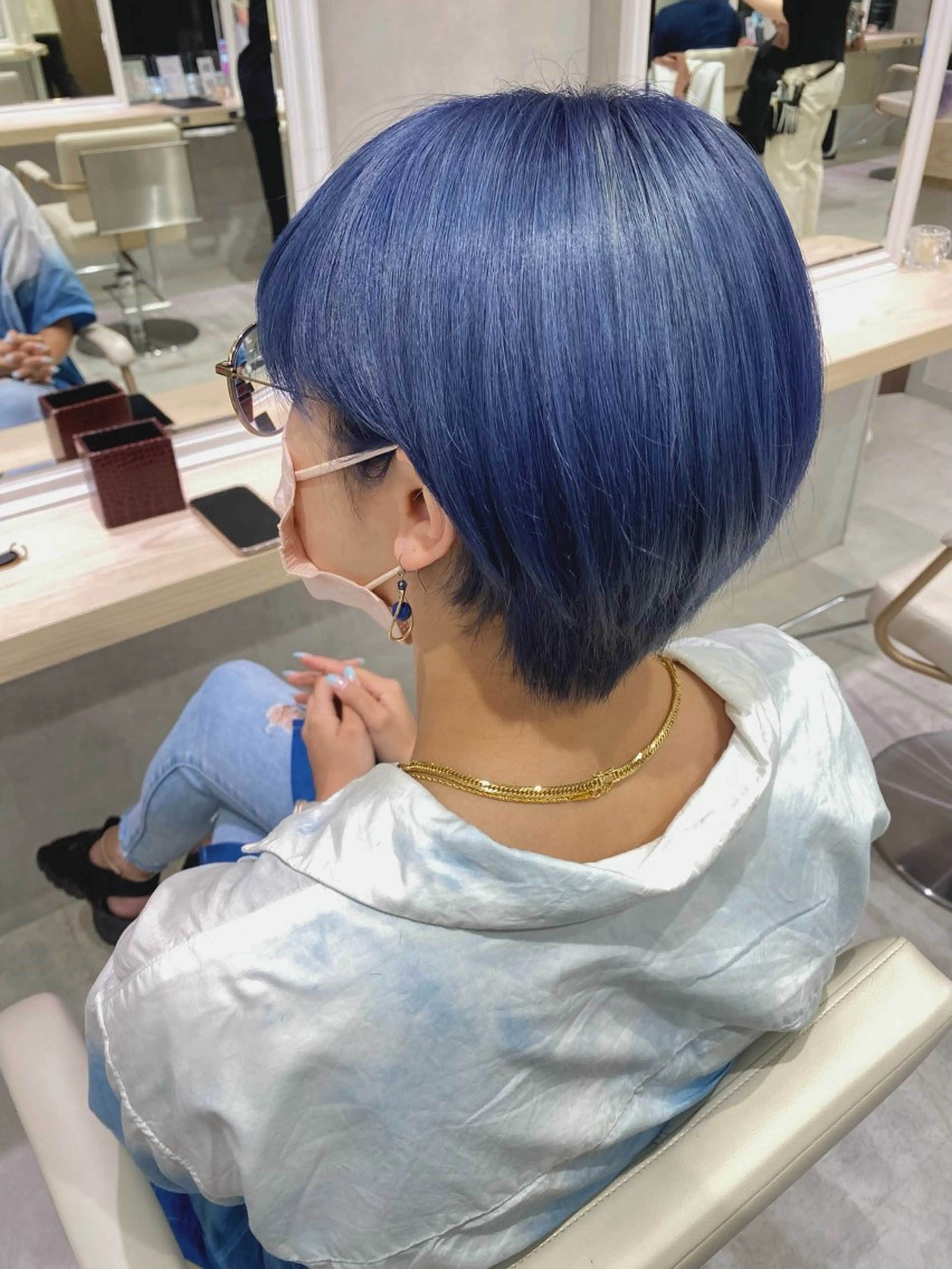 カラー 川尻 未来のヘアスタイル