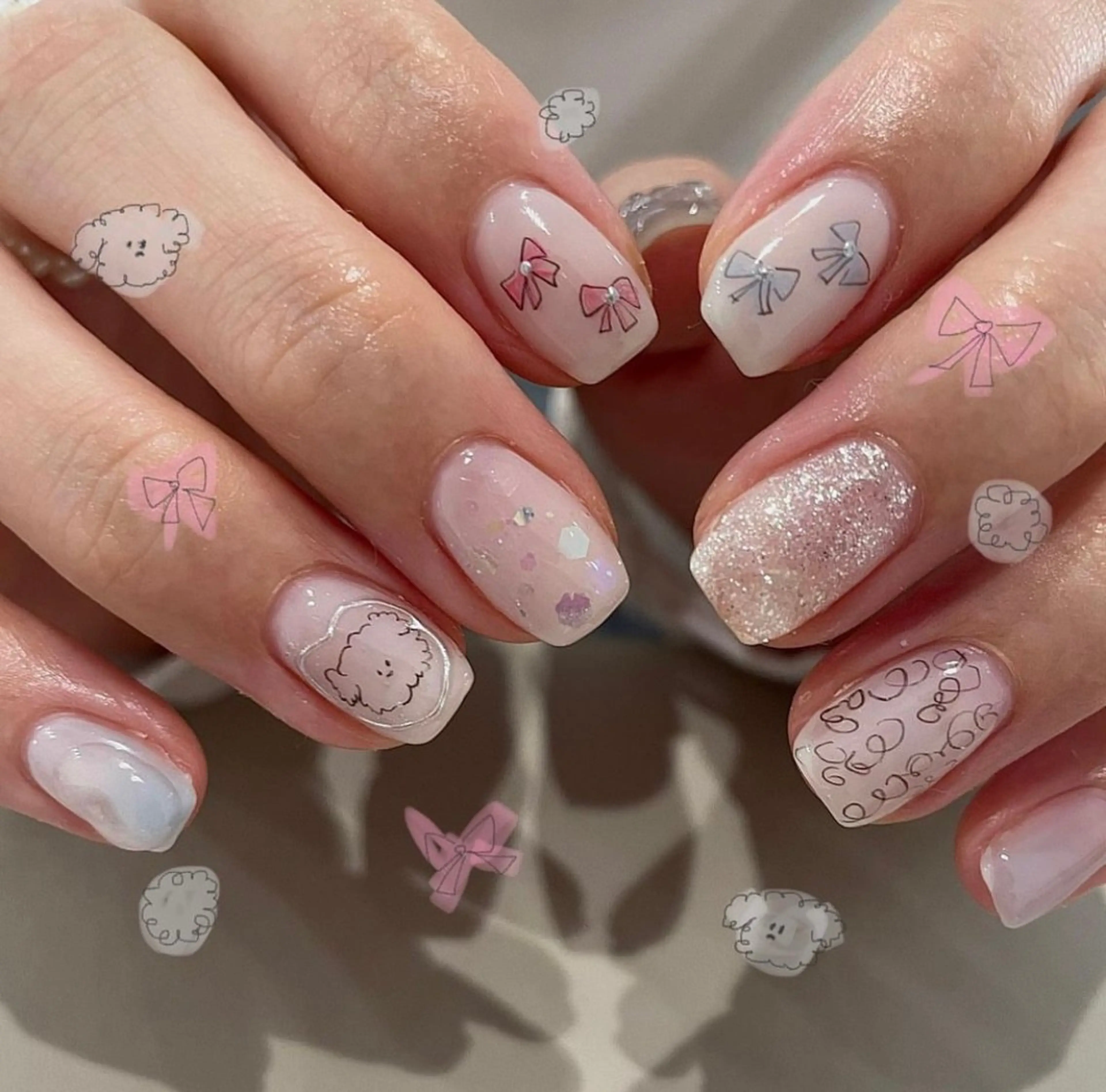 ネイル ハンドネイル Yarm As Etel.のネイルデザイン