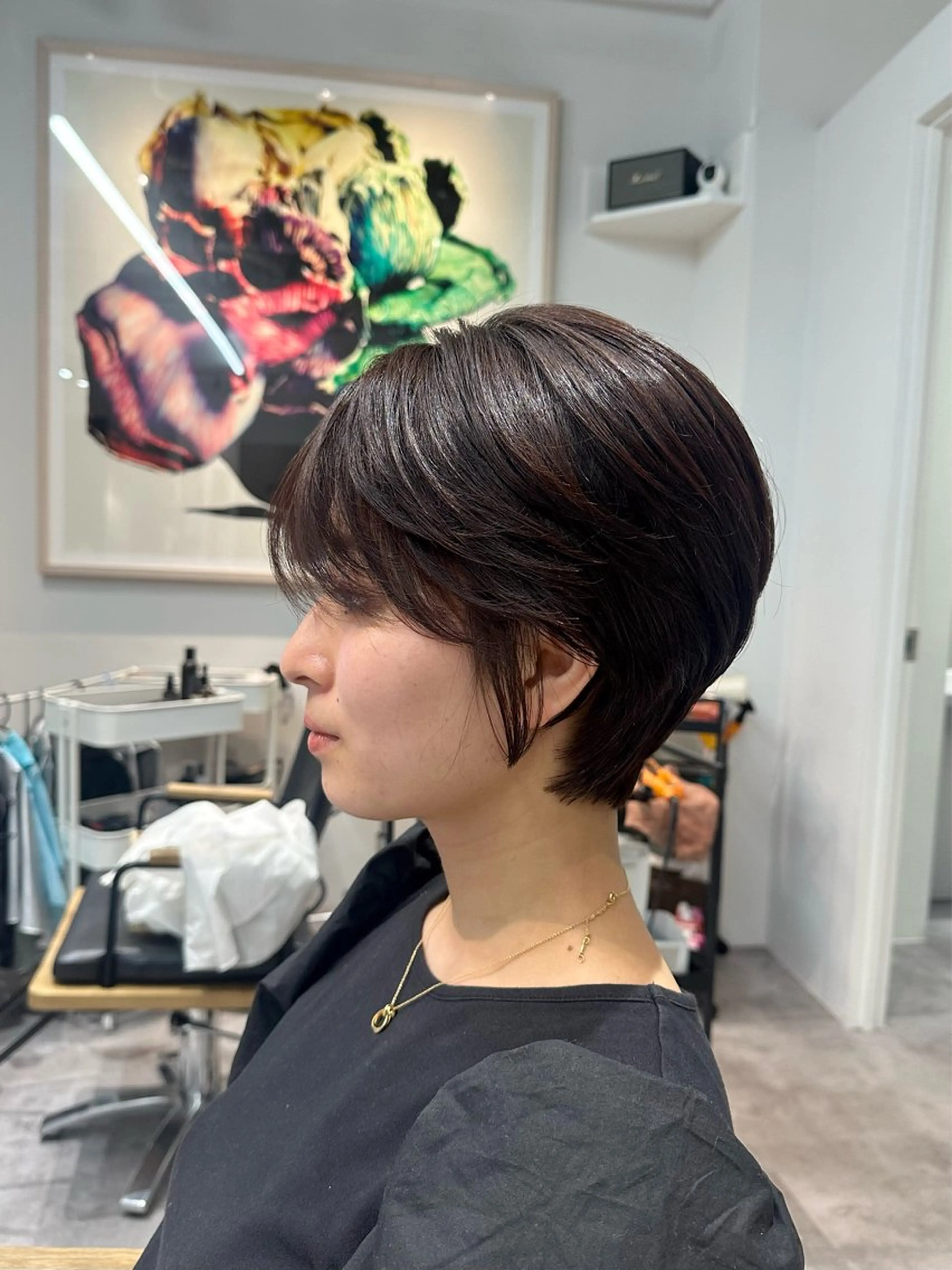 ショート ショートヘア カット ショートカット🧸 ごとうさなのヘアスタイル