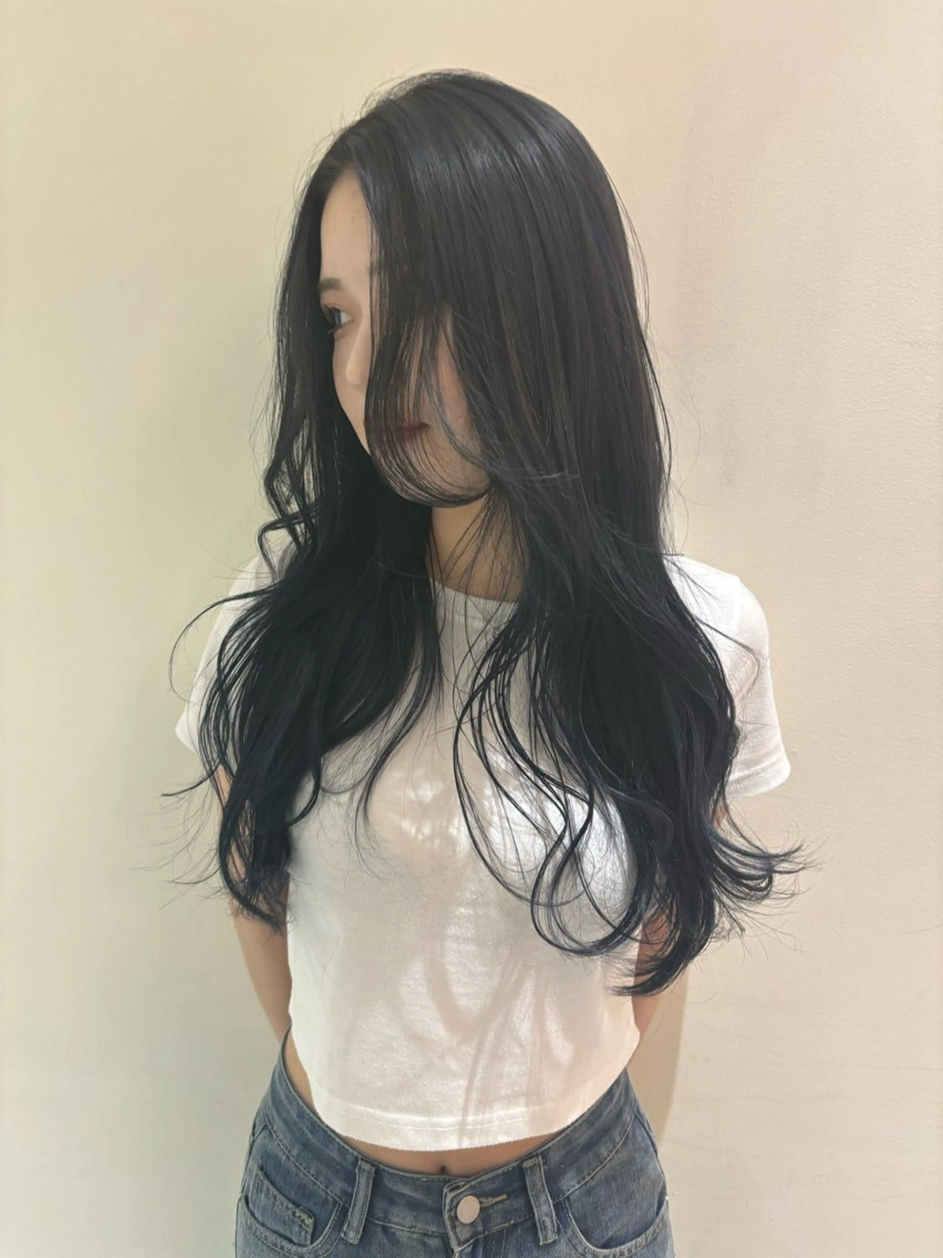 ロング カラー ヘアアレンジ カット トリートメント yui🥀/ボブ /ブリーチなしカラーのヘアスタイル