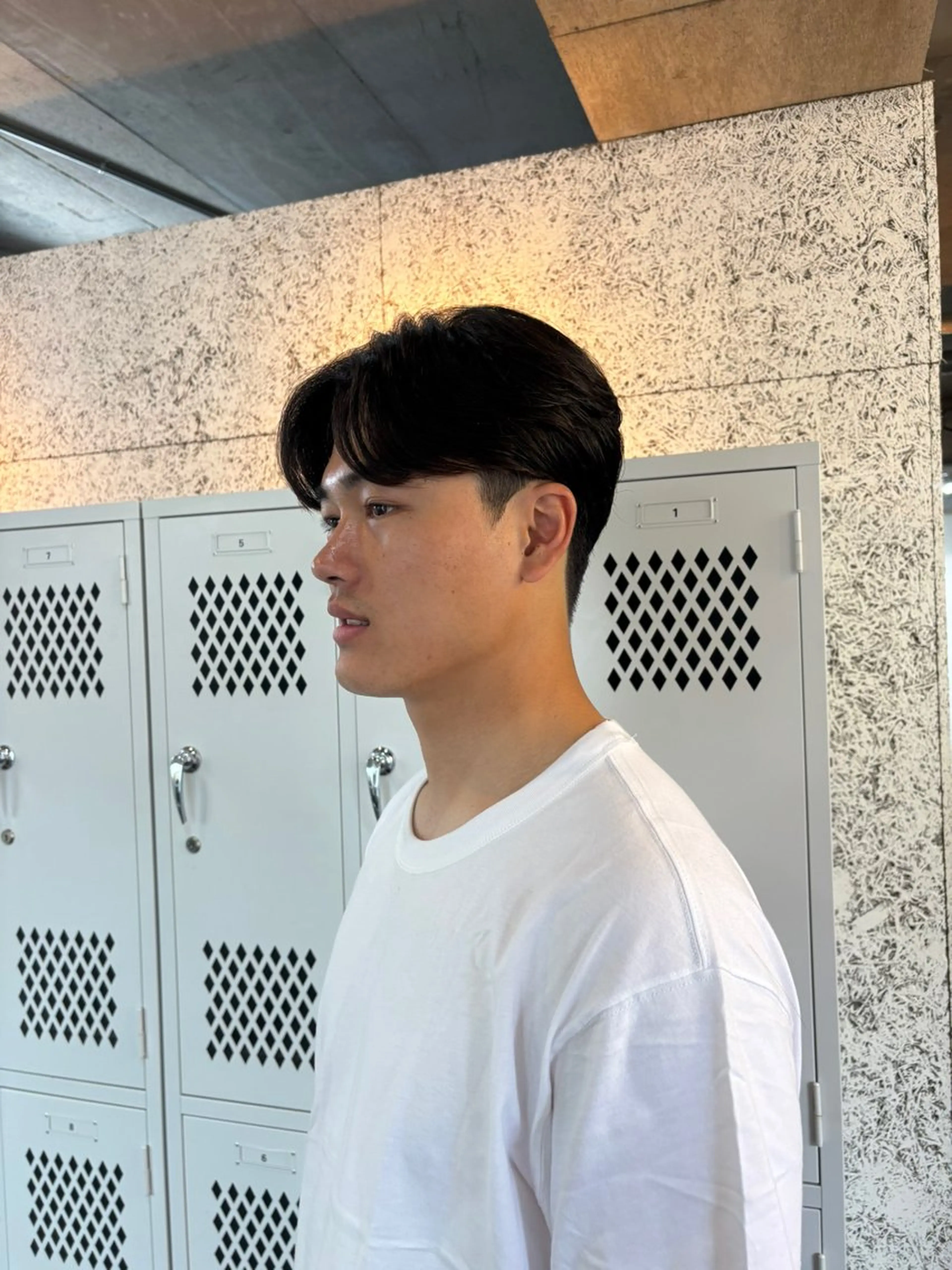 カット＋ダウンパーマの写真