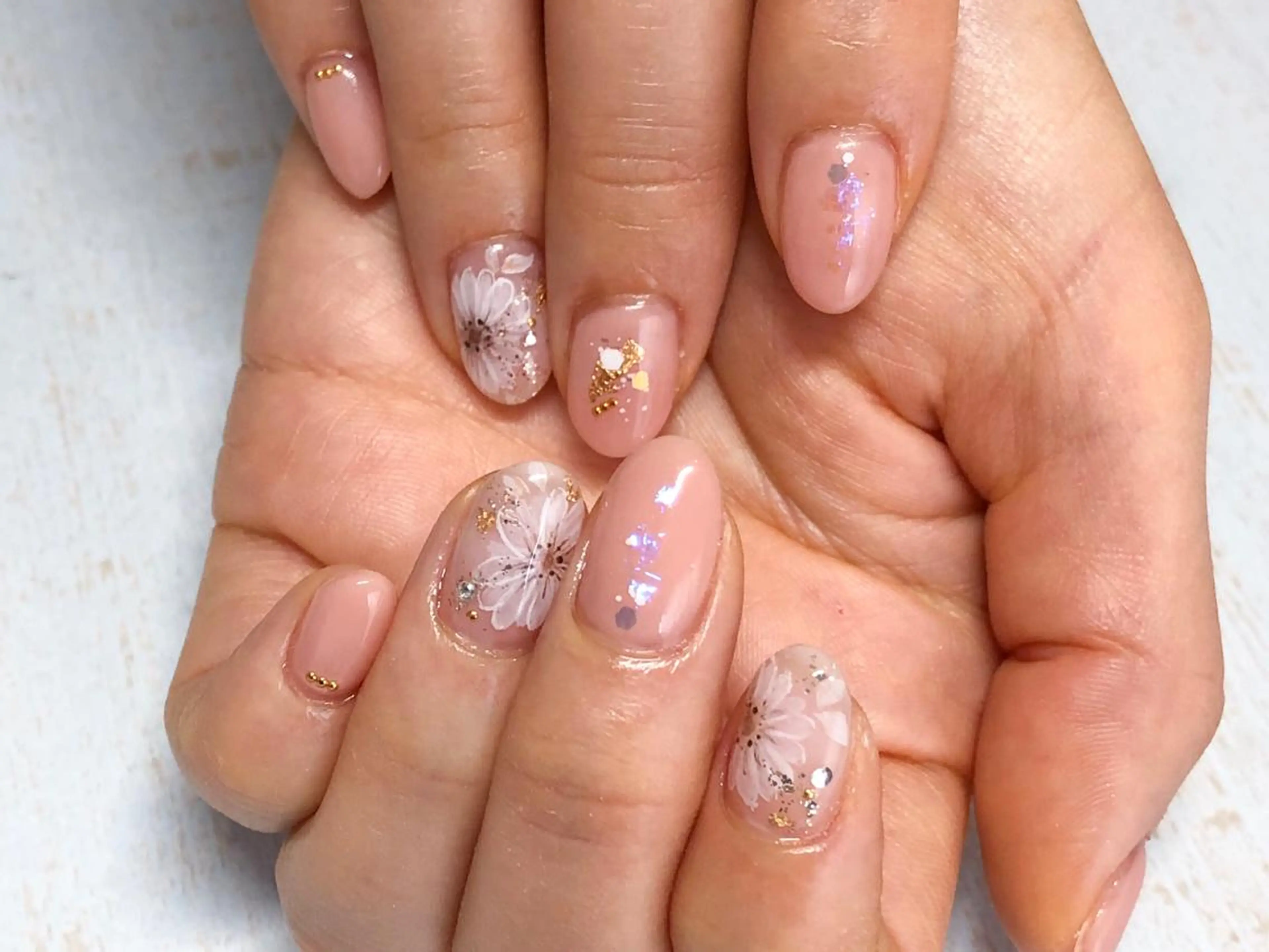 ネイル 𖡼 yumenoのネイルデザイン