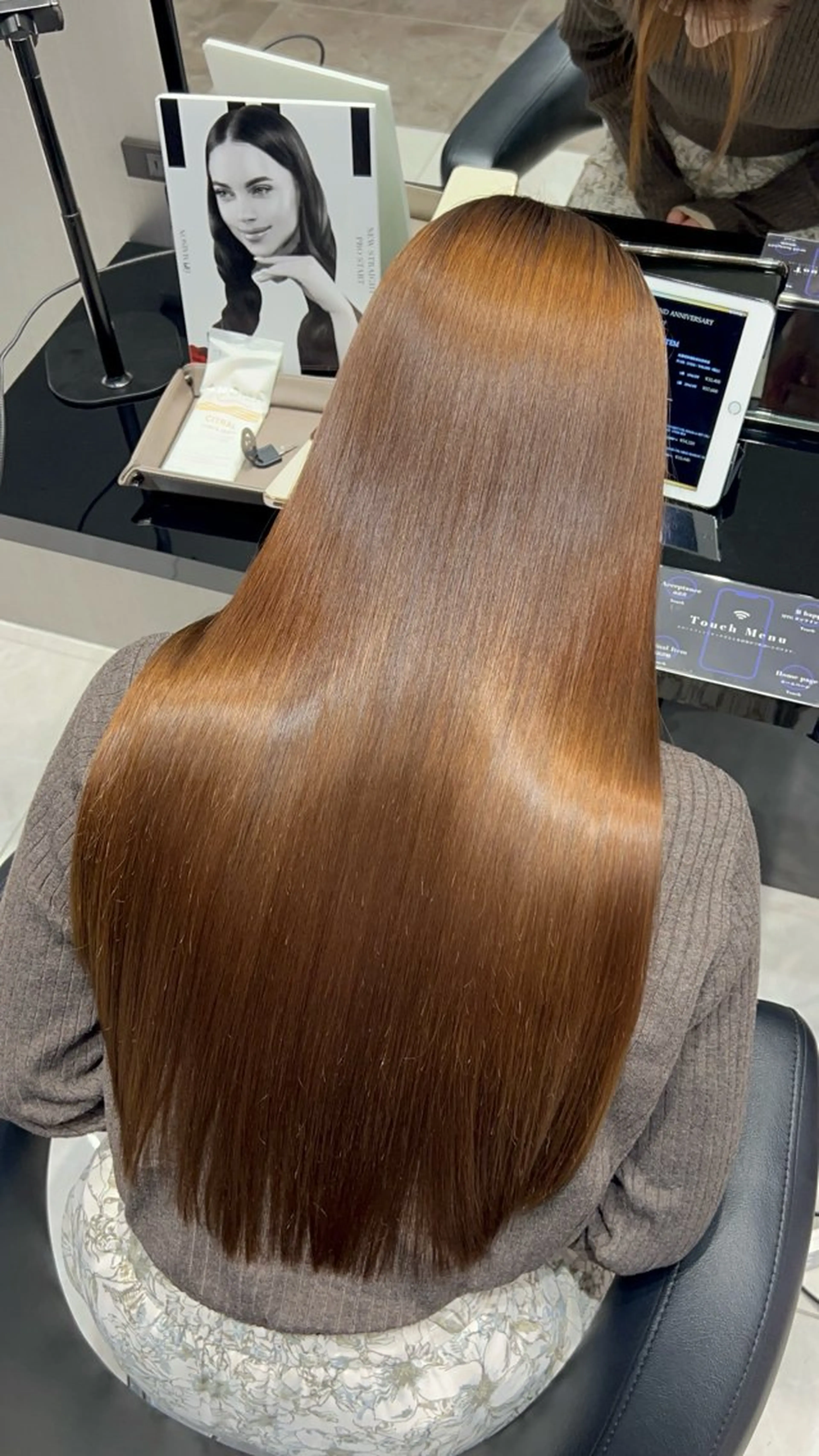 ロング ハルキミナトジャパン横浜所属・美髪矯正/髪質改善 /艶髪/千田理名🪞のヘアスタイル