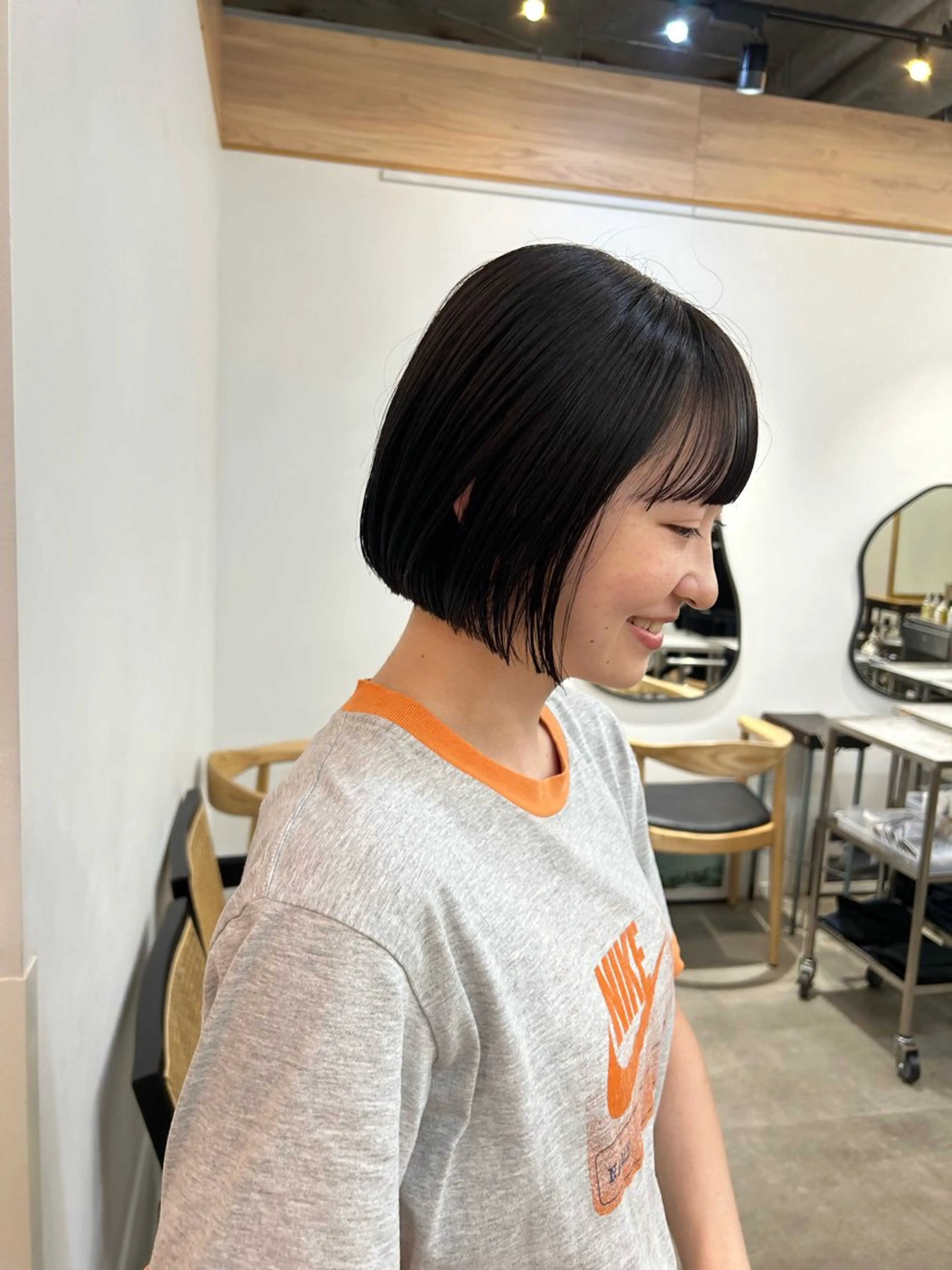 ショート カラー ボブ OLSEN D.B.A BALLOON HAIR所属・表参道OLSEN✂︎ nanamiのヘアスタイル