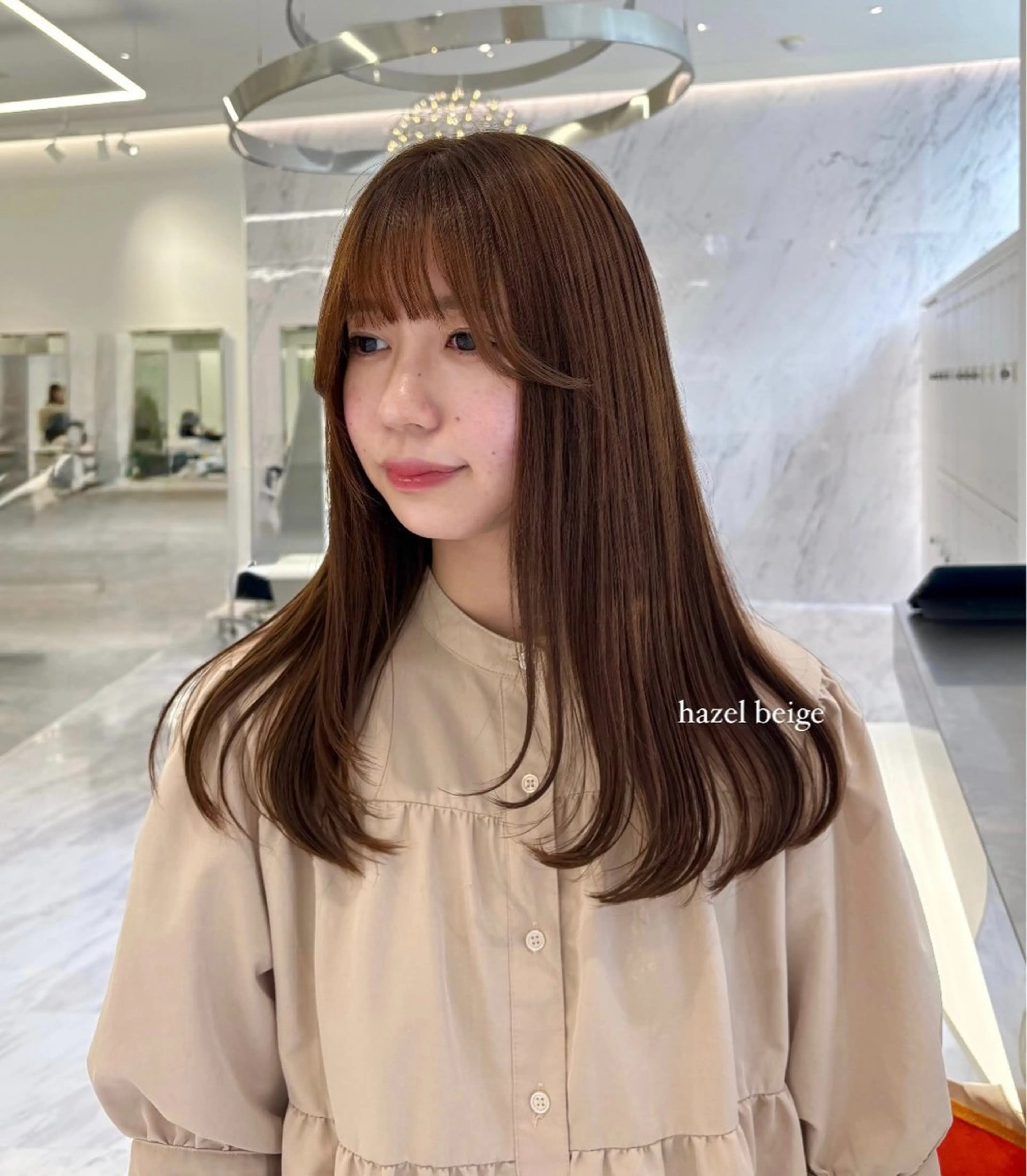 ロング レイヤーカット Parve Mix/ 平 奈果🎀のヘアスタイル
