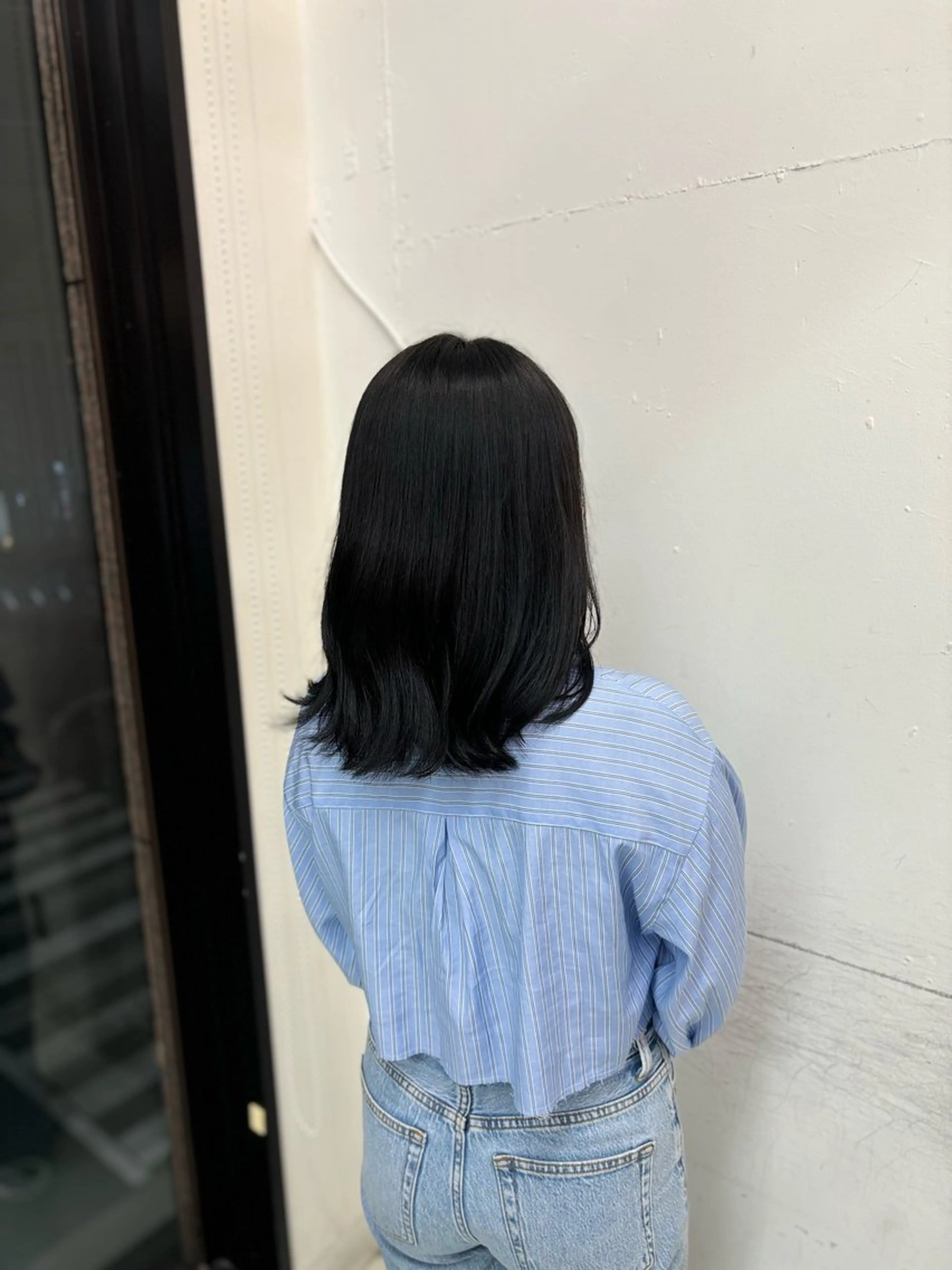 ミディアム 西宮/トレンドカラー /美馬本紅亜のヘアスタイル