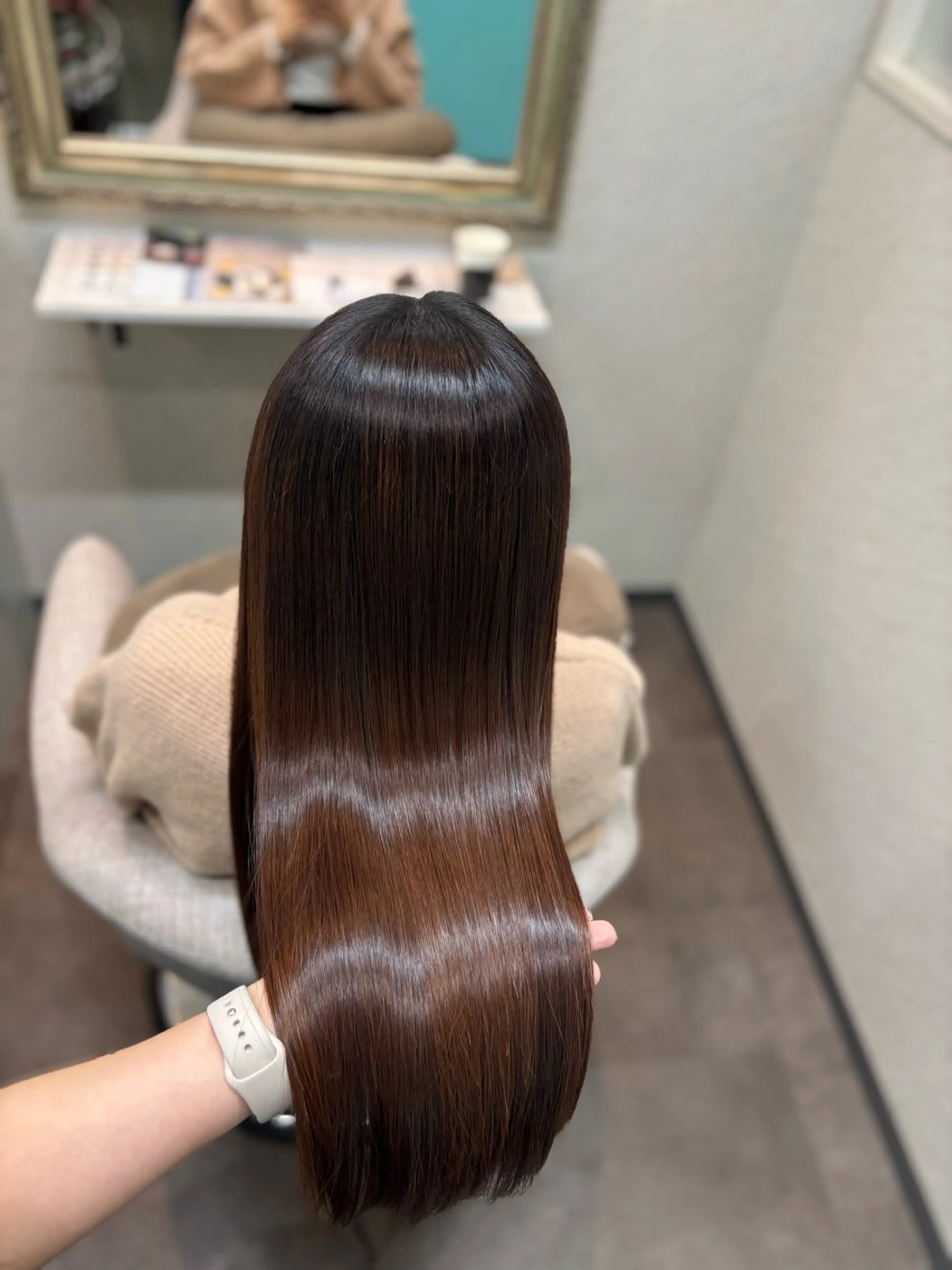 ロング 髪質改善 トリートメント トリートメント seta.shinjuku所属・縮毛矯正/艶髪/ ミヅキ🌹🌙のヘアスタイル
