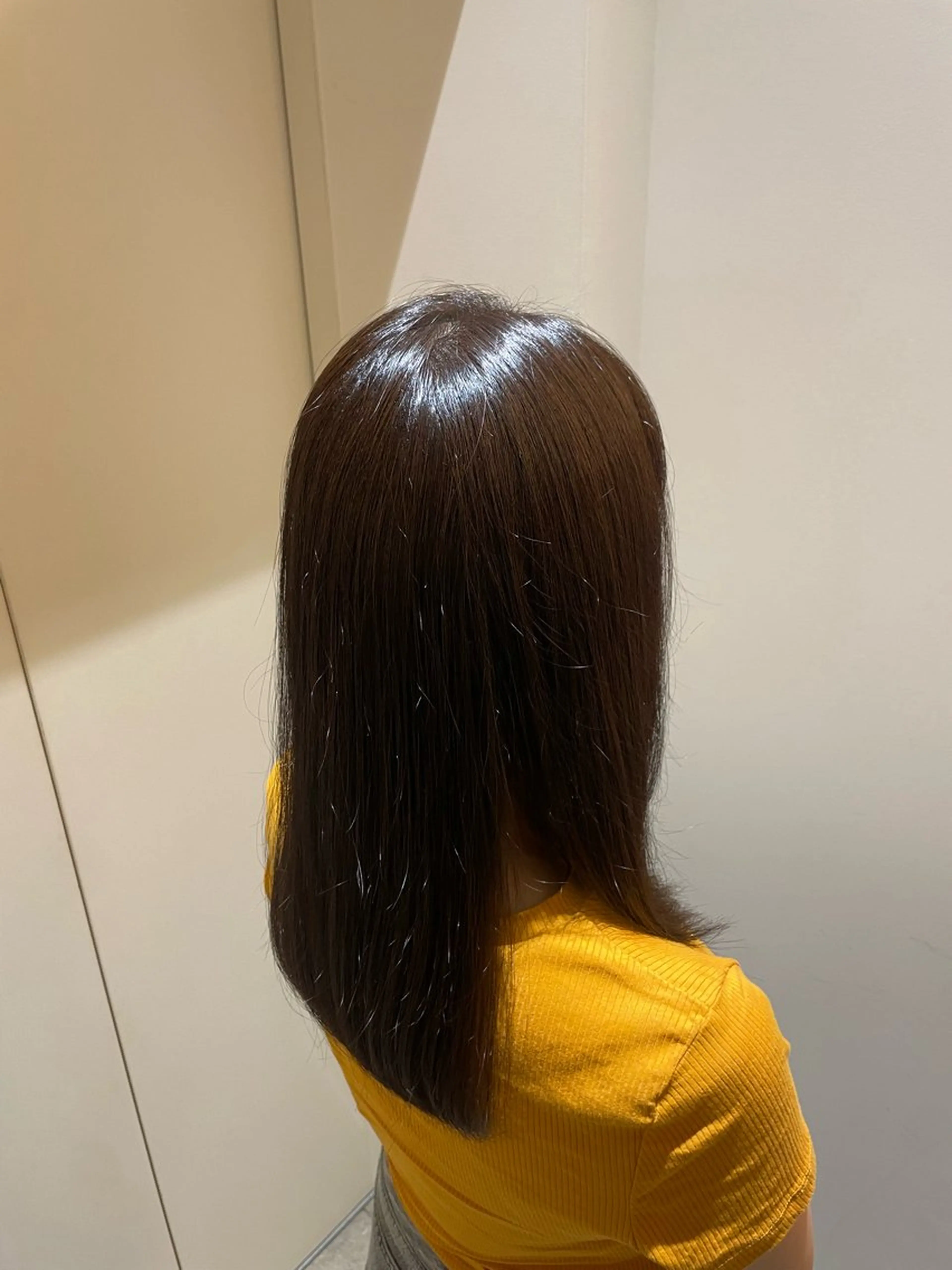 セミロング カラー M.SLASH AVEDA 自由が丘所属・栗田 莉奈/ 自由が丘のヘアスタイル