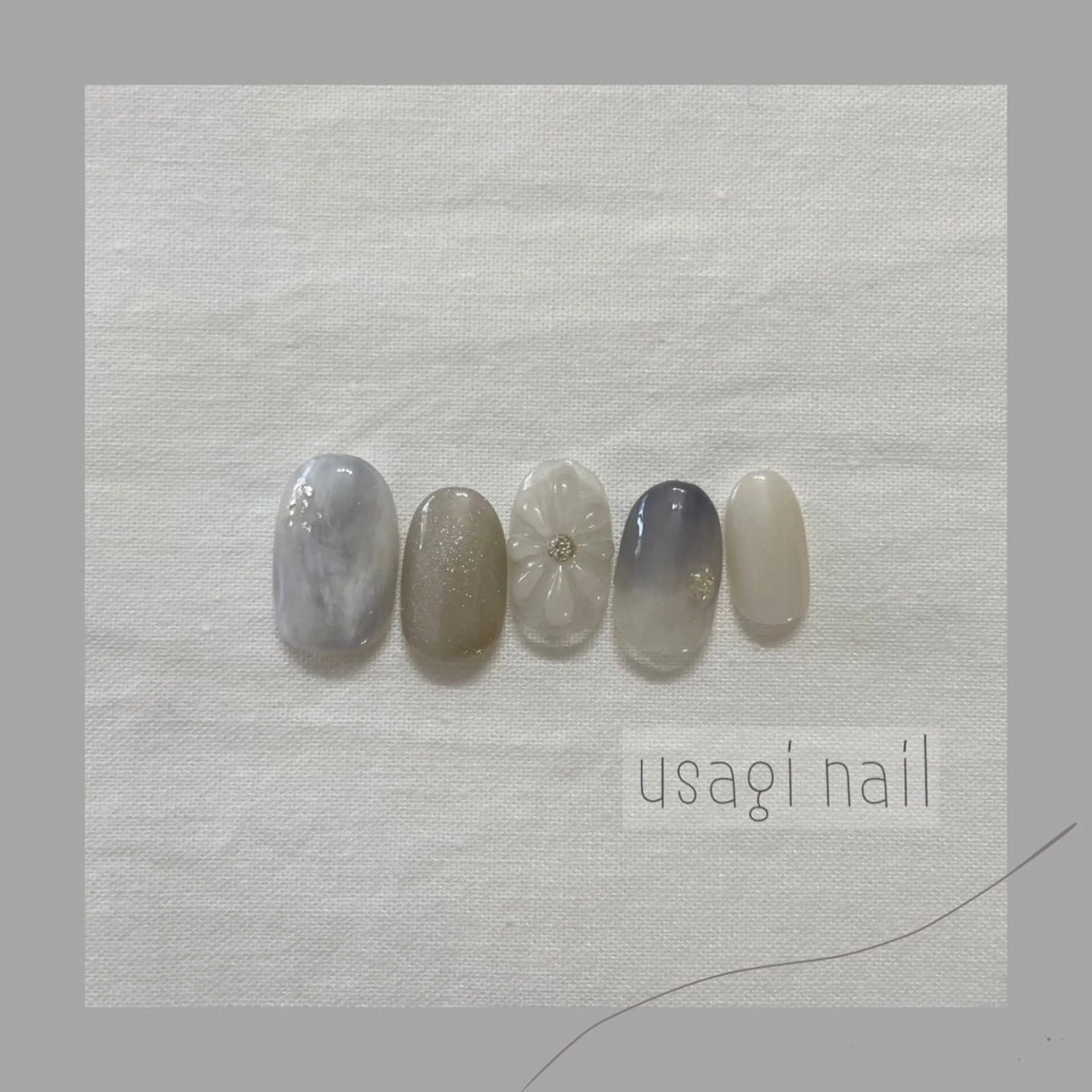 ネイル usagi nailのネイルデザイン