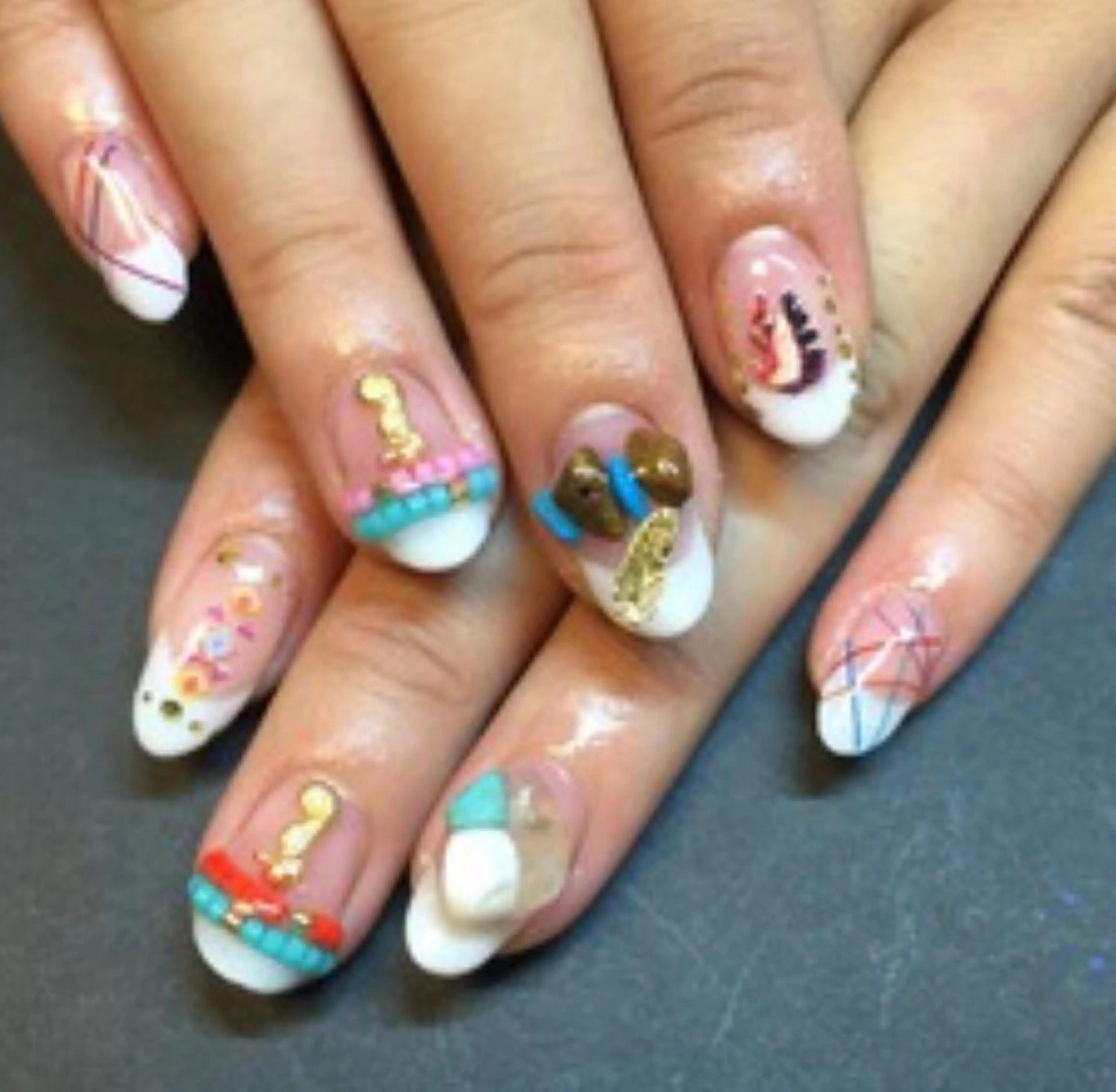 ネイル アートネイル 安藤 Charlotteのネイルデザイン