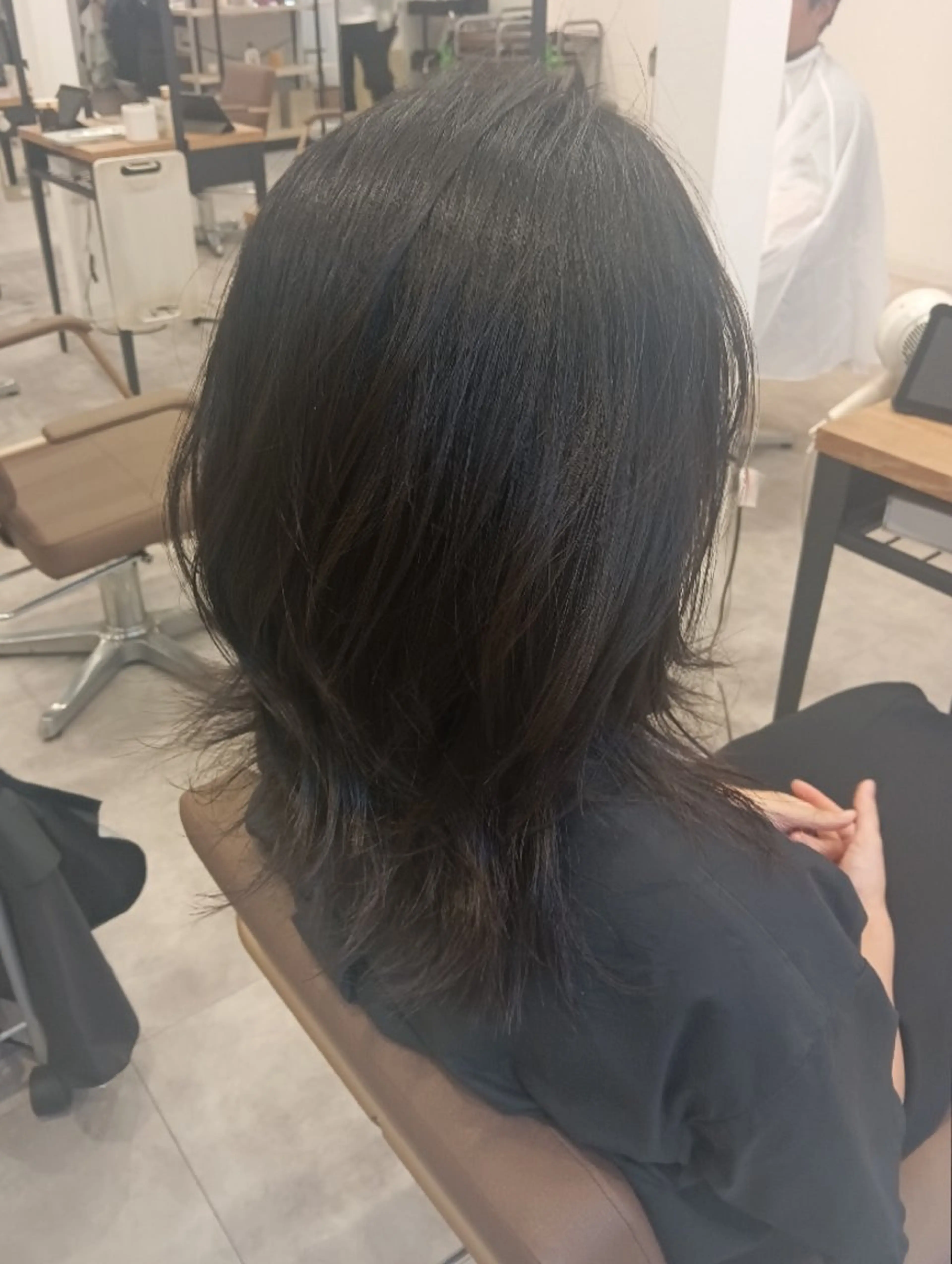 セミロング ꒰ঌkino/立川  優里໒꒱のヘアスタイル