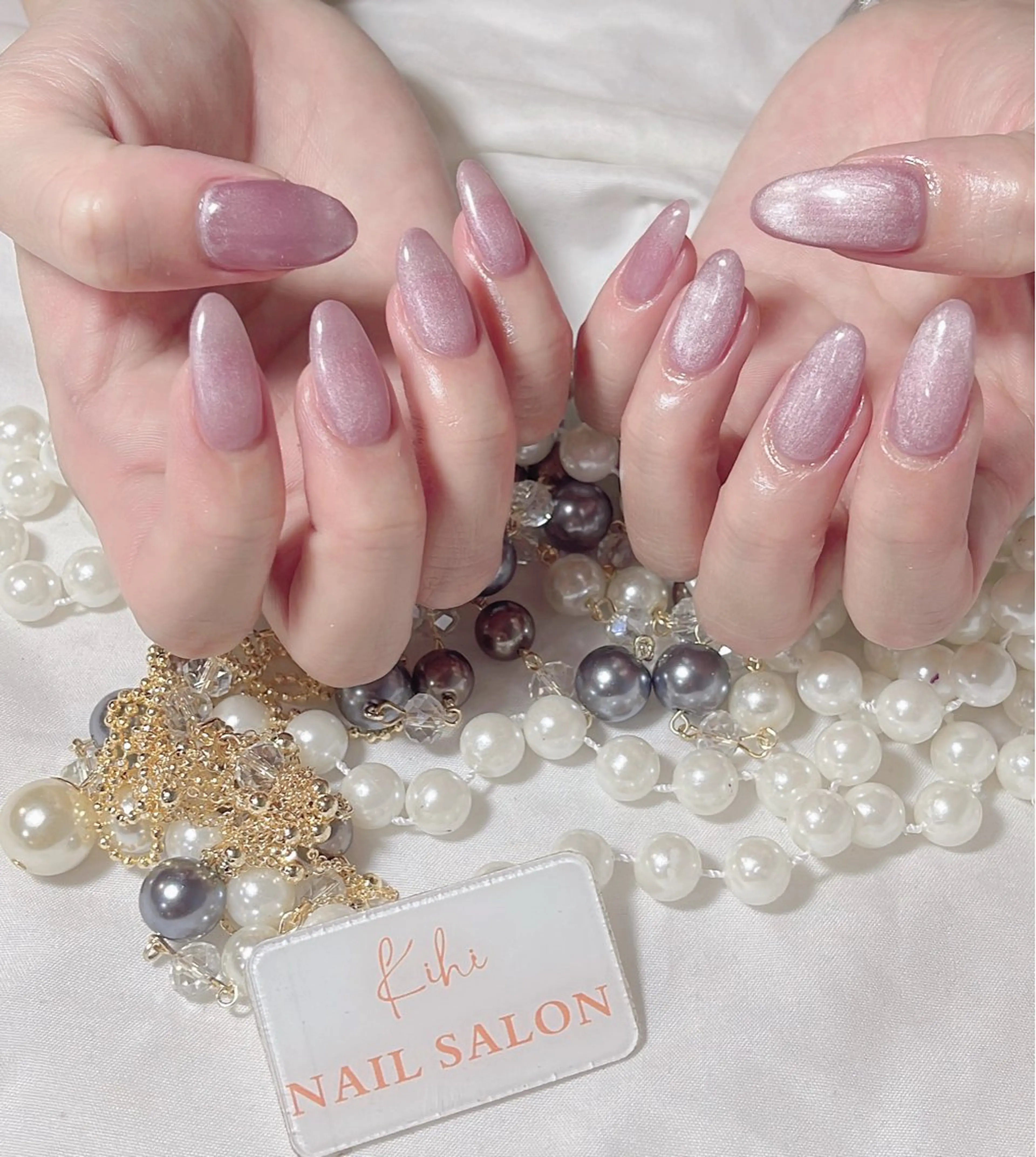 ネイル アートネイル フレンチネイル ジェルネイル グラデーション 韓国ネイル 村中 ハナのネイルデザイン