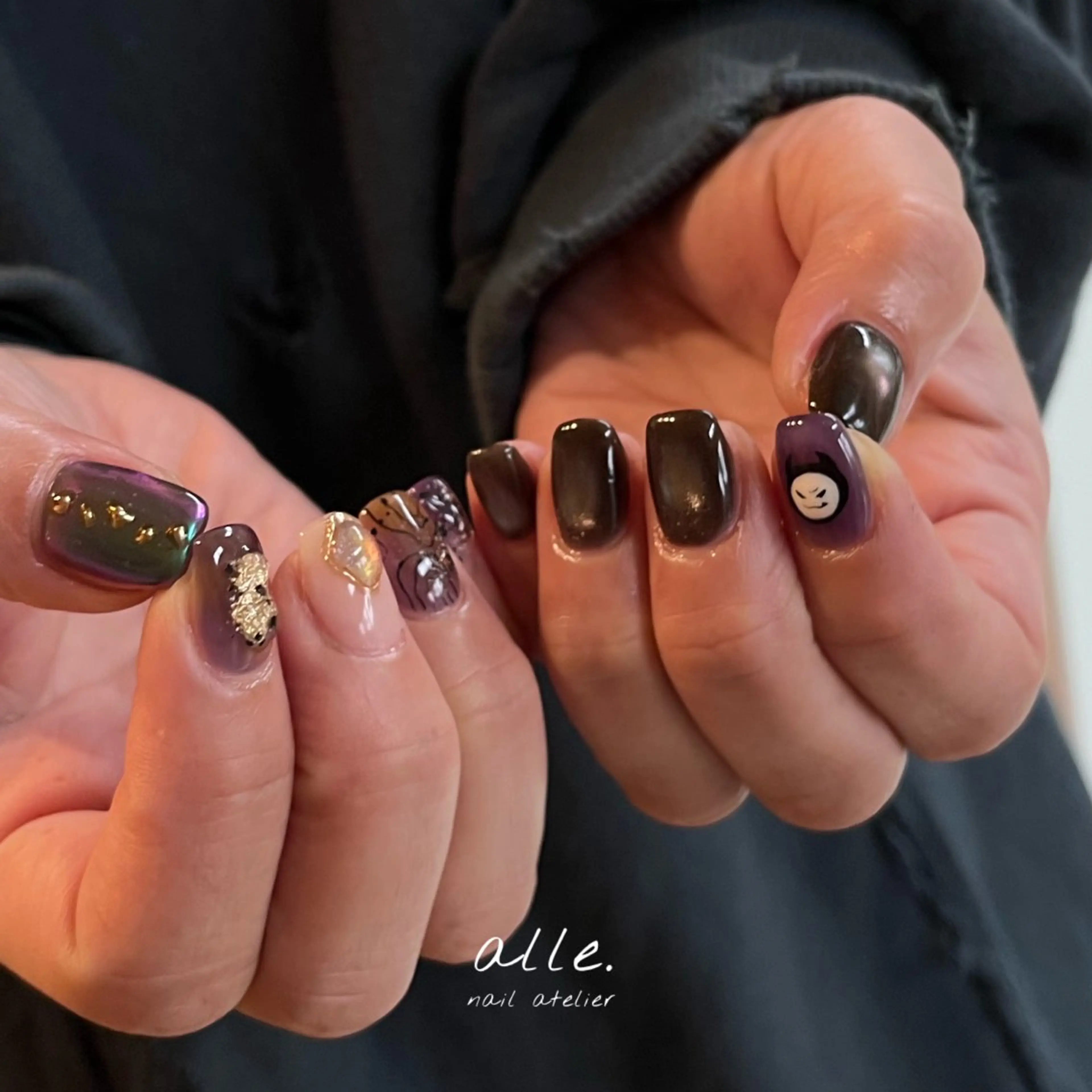 ネイル ハンドネイル atelier alle.のネイルデザイン