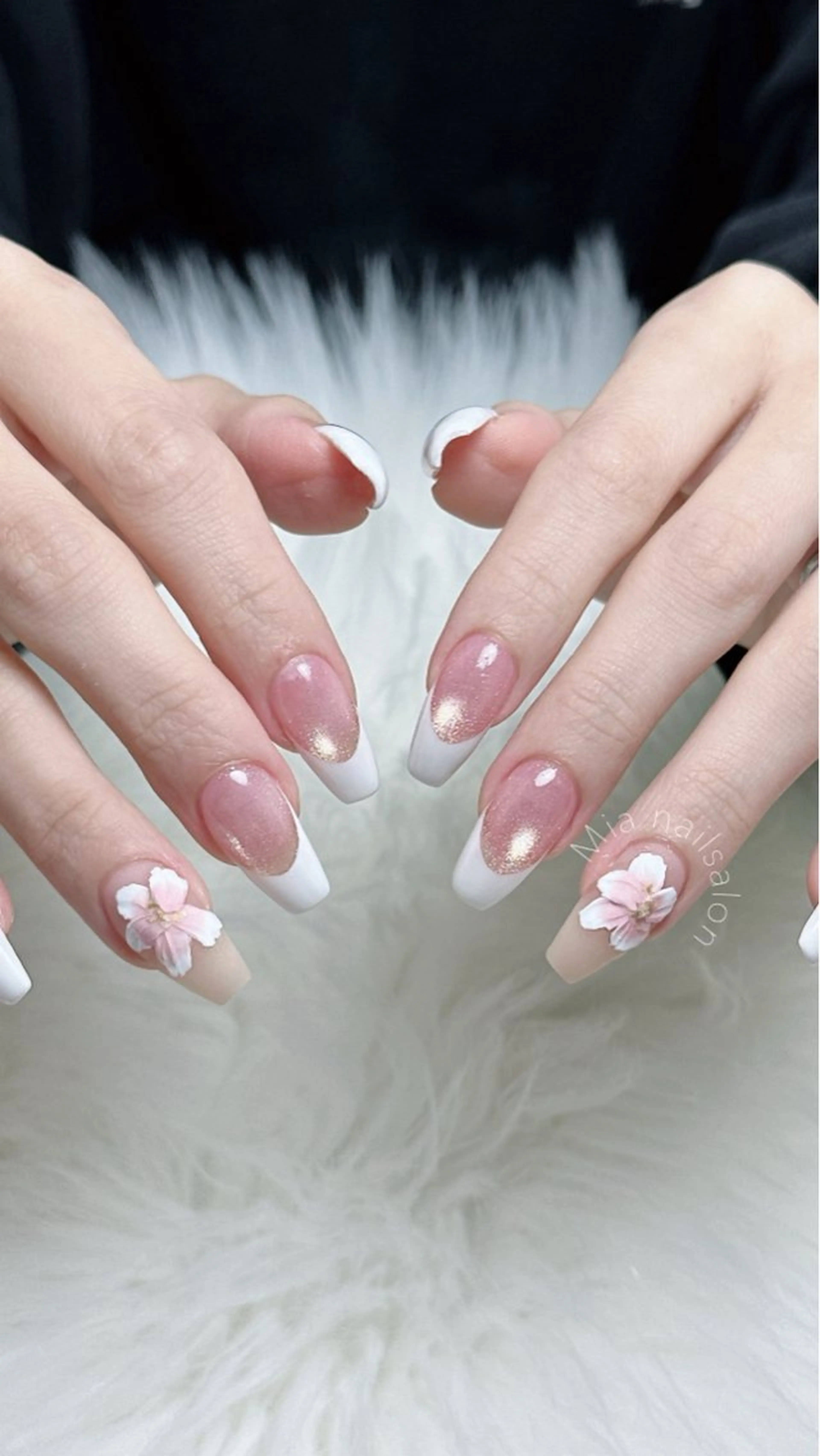 ネイル ハンドネイル Mia 自宅ネイルサロンのネイルデザイン