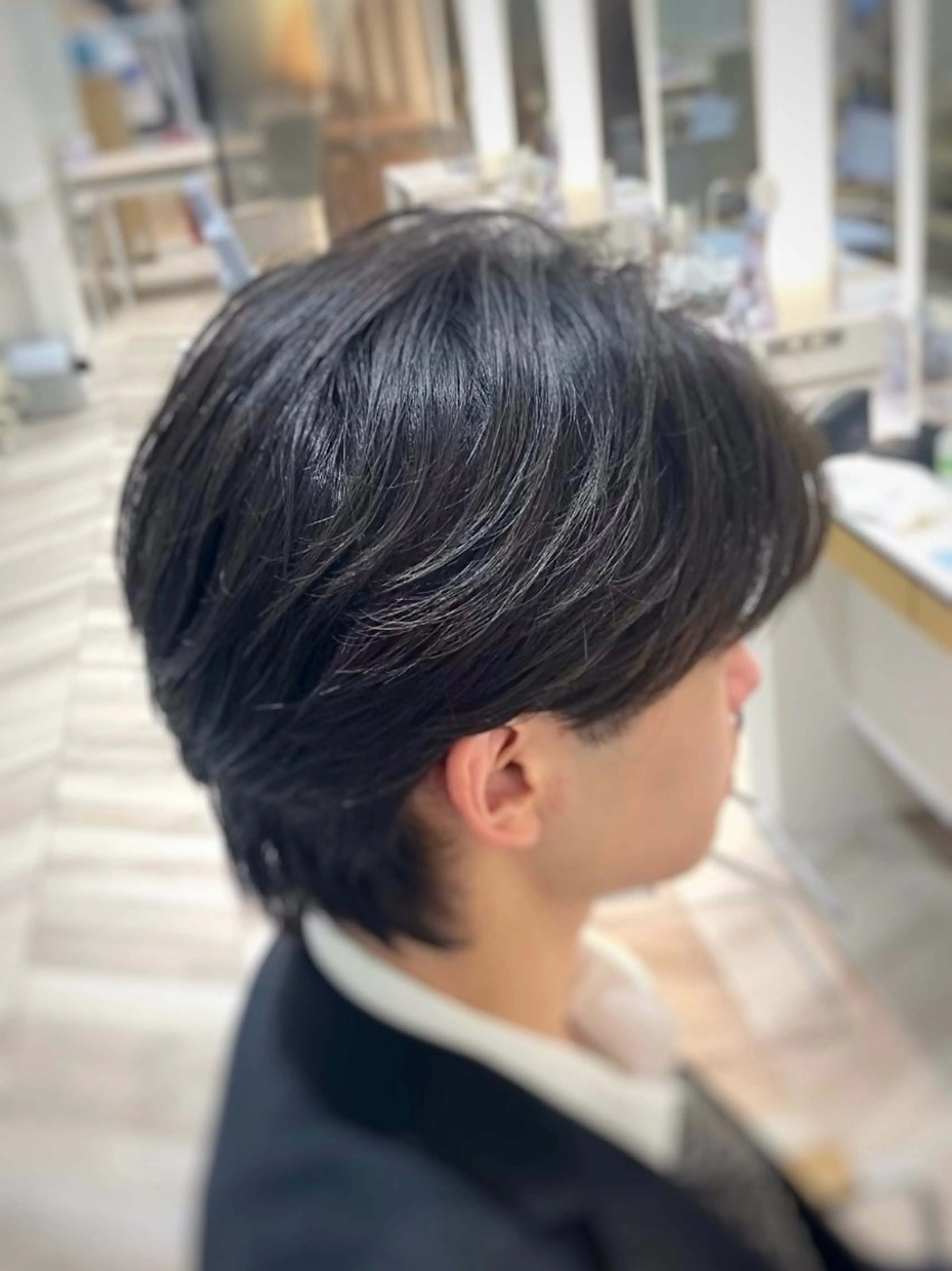 ミディアム ミディアムパーマ カット パーマ ✨垢抜け×色気 ×似合わせ井谷拓馬のヘアスタイル