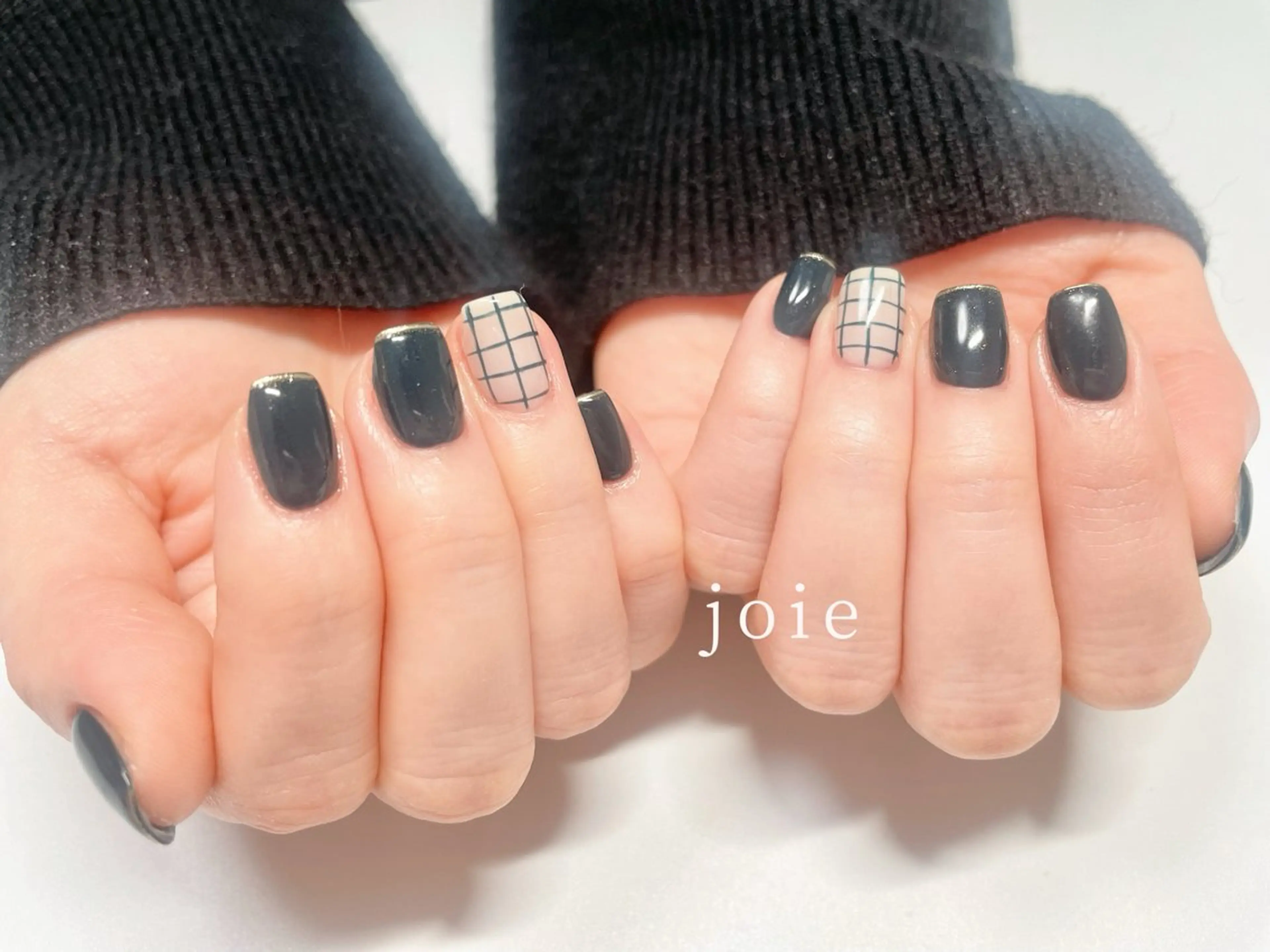 ネイル ジェルネイル パラジェル 冬ネイル Nailist Mikuのネイルデザイン