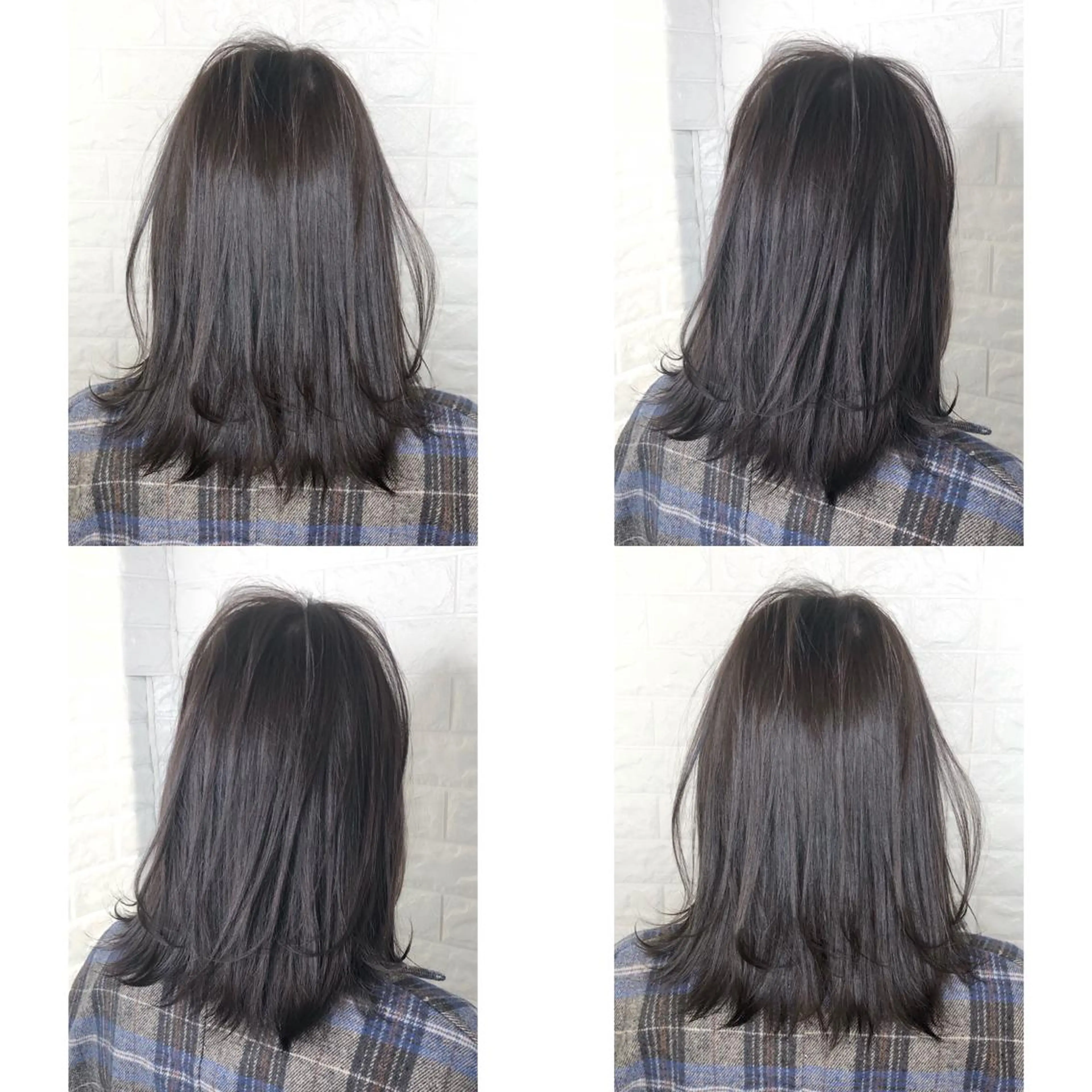 ミディアム カラー ベージュカラー ブリーチ ブラウンカラー ブラウンベージュ 透明感カラー KIZU 髪質改善 オカルト怪談のヘアスタイル