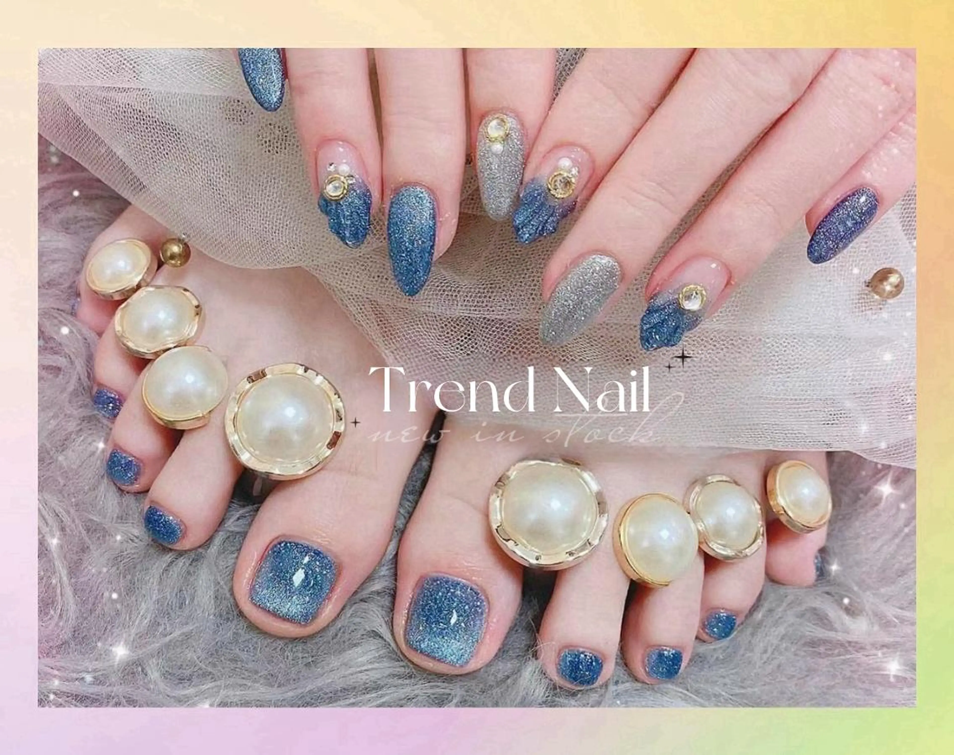 ネイル フットネイル トレンド ネイル スタジオのネイルデザイン