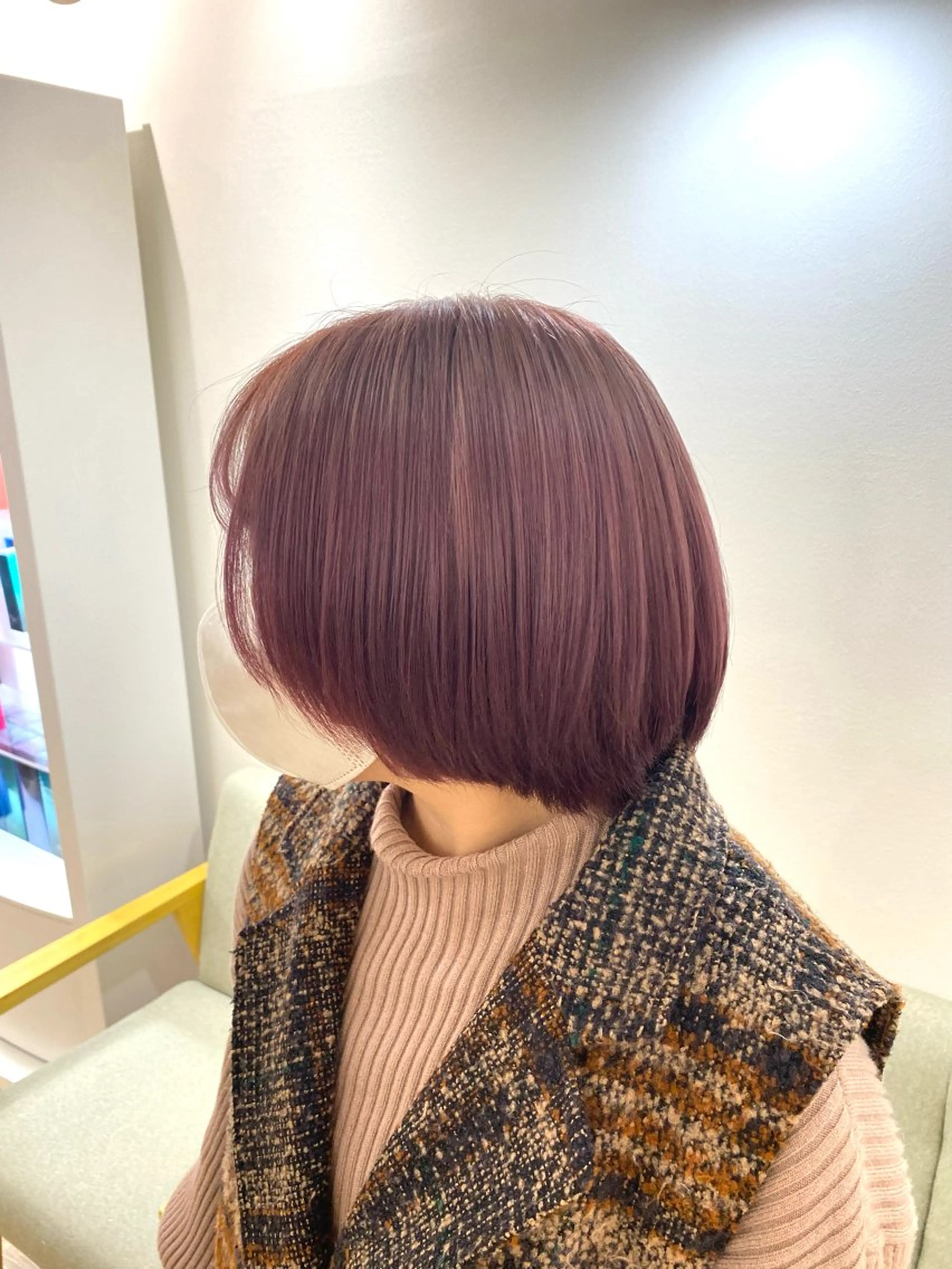 ショート カラー scena(シーナ)所属・『大西　陸』 透明感color🔆のヘアスタイル